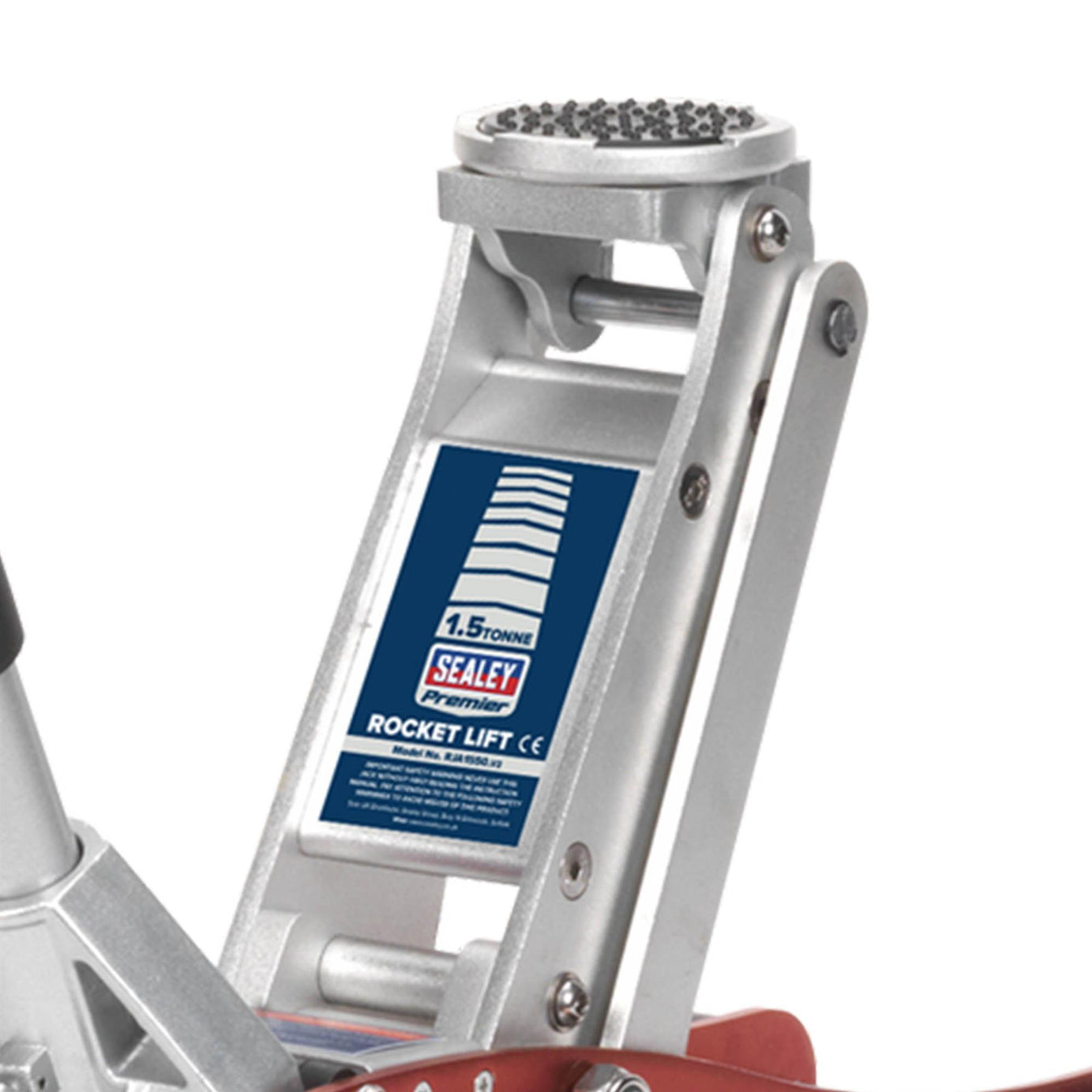 Sealey Trolley Jack 1.5tonne Low Entry Aluminium Rocket Lift