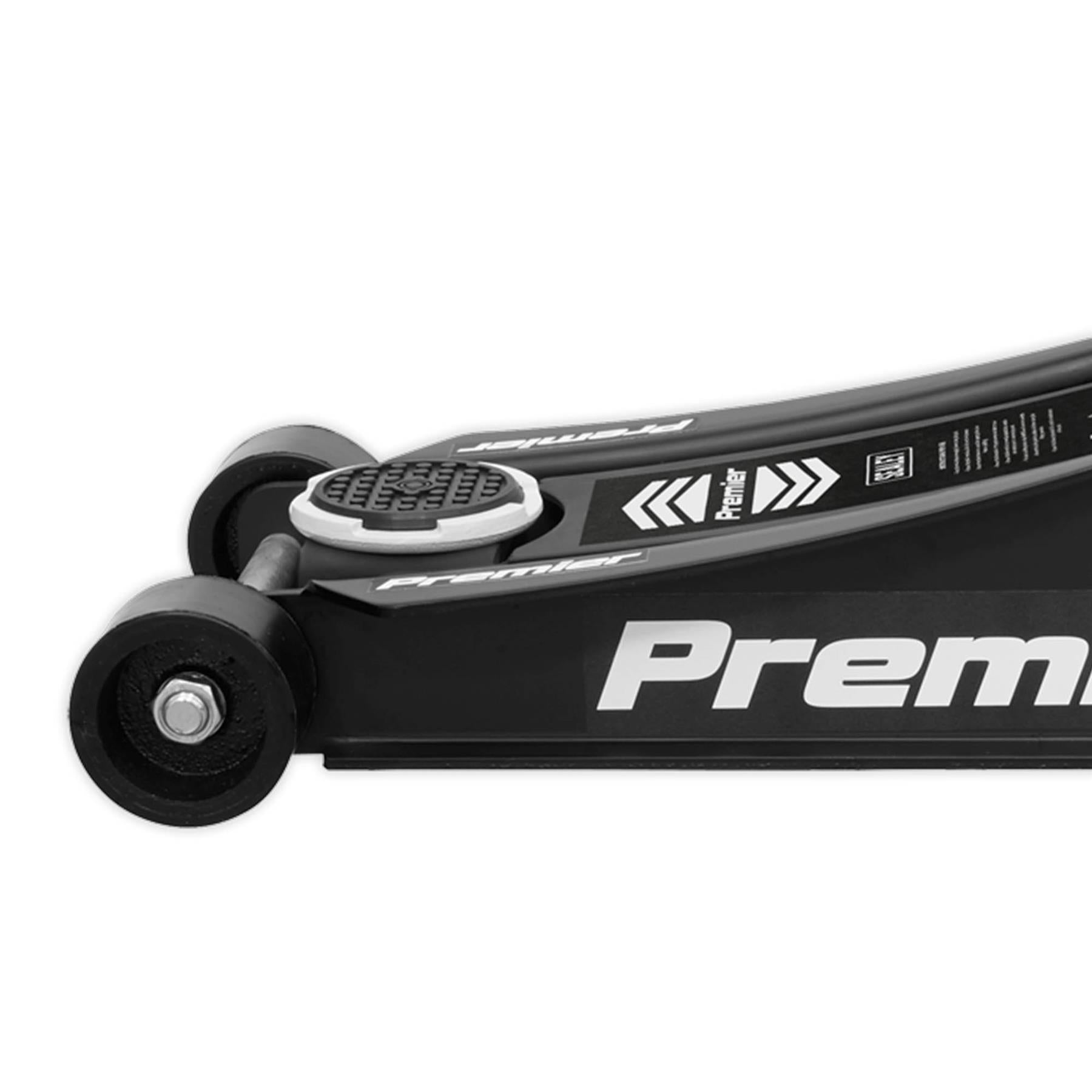 Sealey Trolley Jack 4tonne Rocket Lift Black Garage Workshop DIY