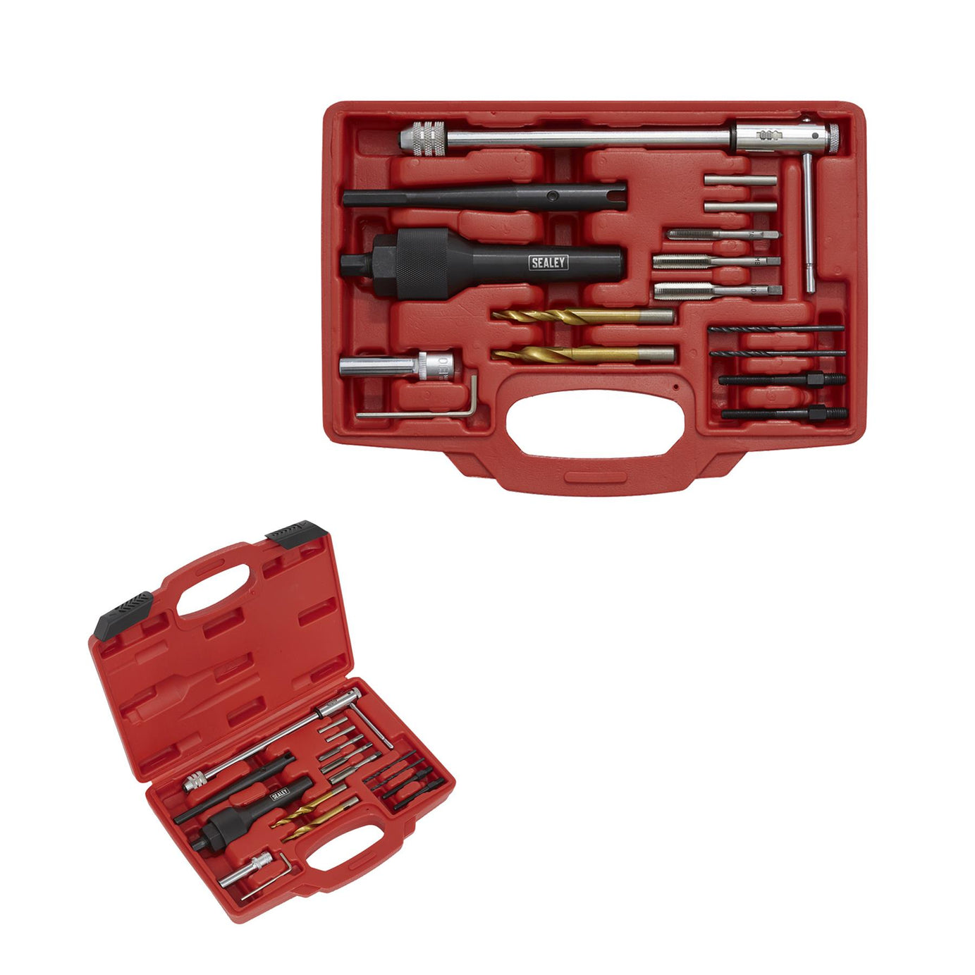 Sealey Damaged Glow Plug Removal Set 8 & 10mm Storage Case
