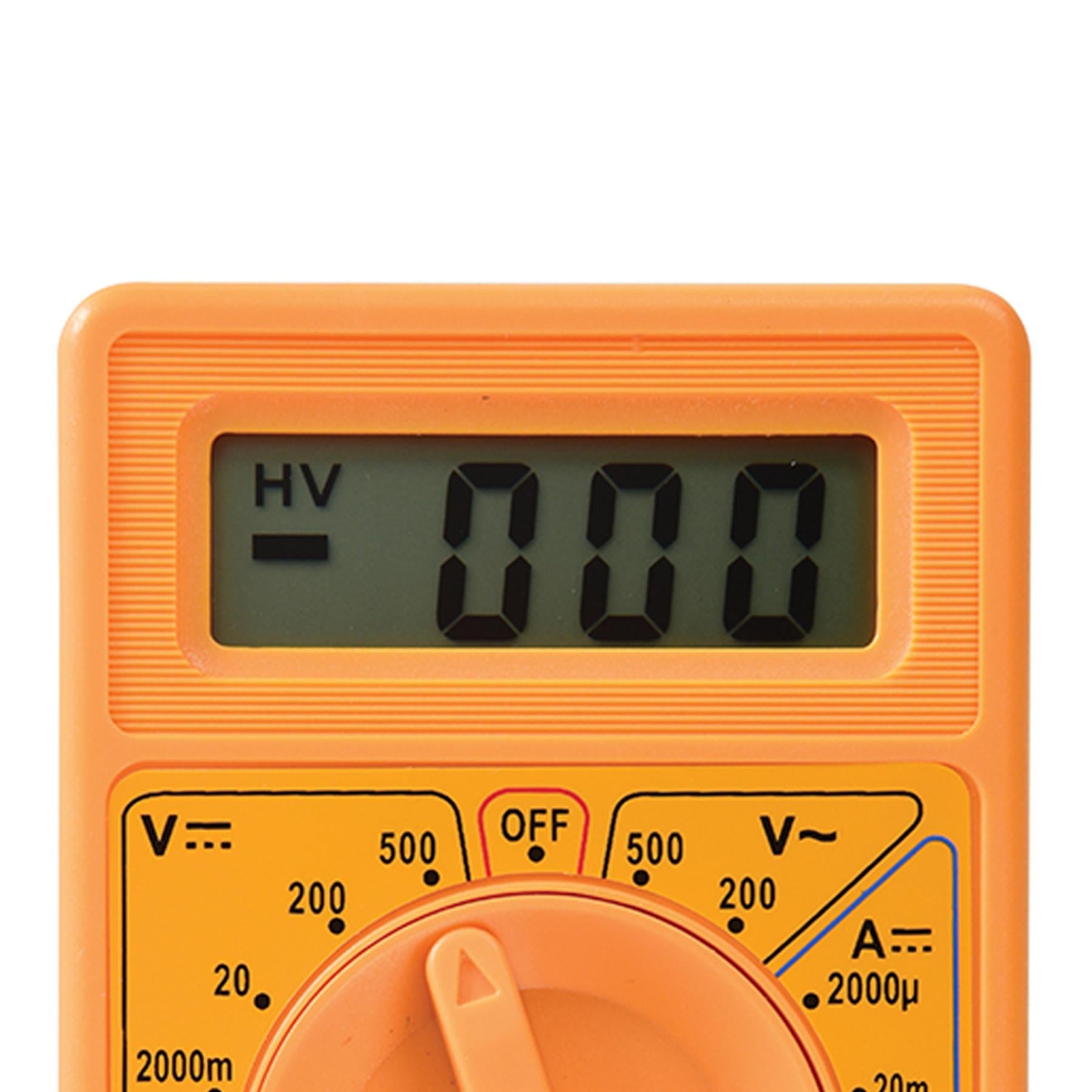 Multimeter Ac & Dc - Electrical Supplied With Test Leads 1