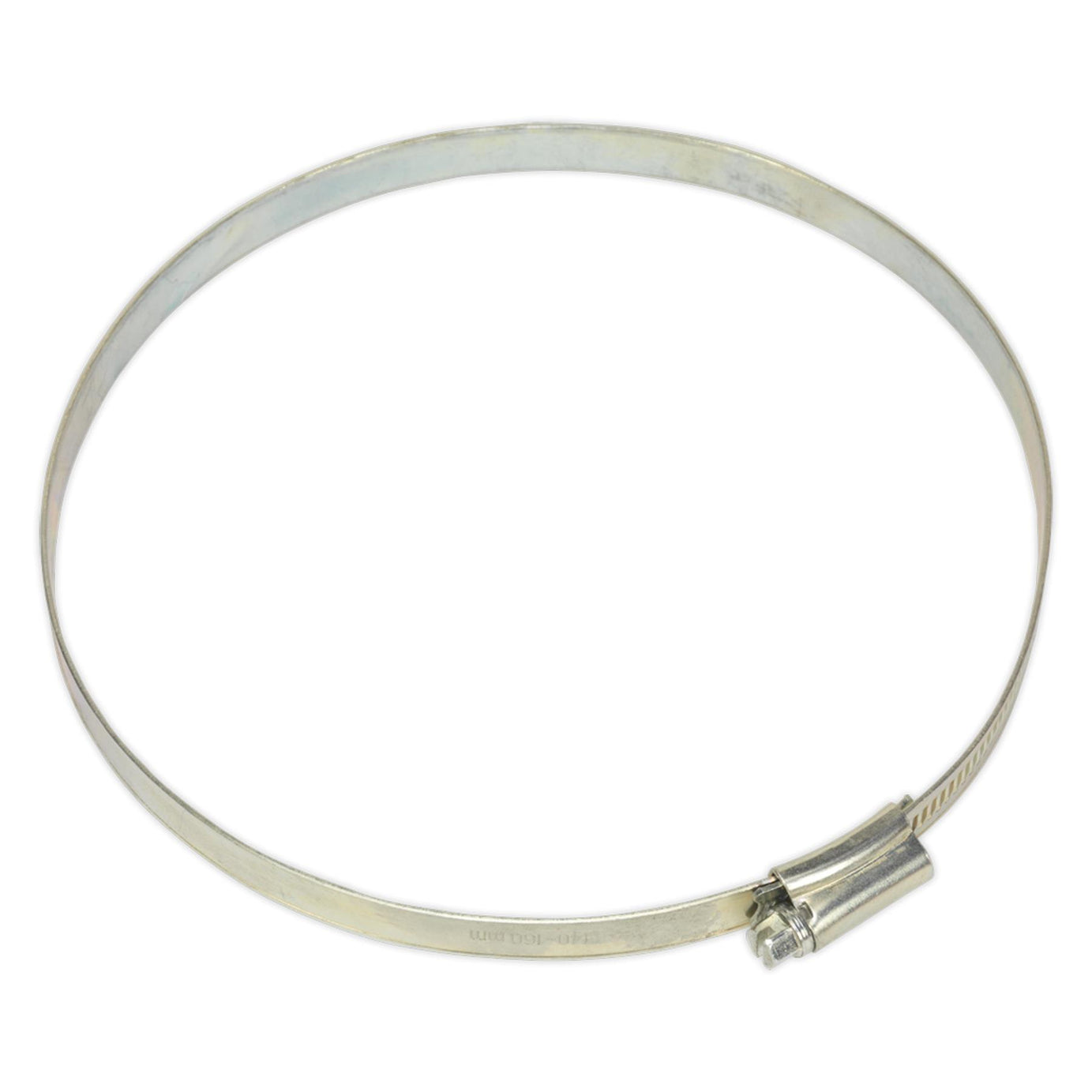Sealey Hose Clip Zinc Plated 140-160mm Pack of 10