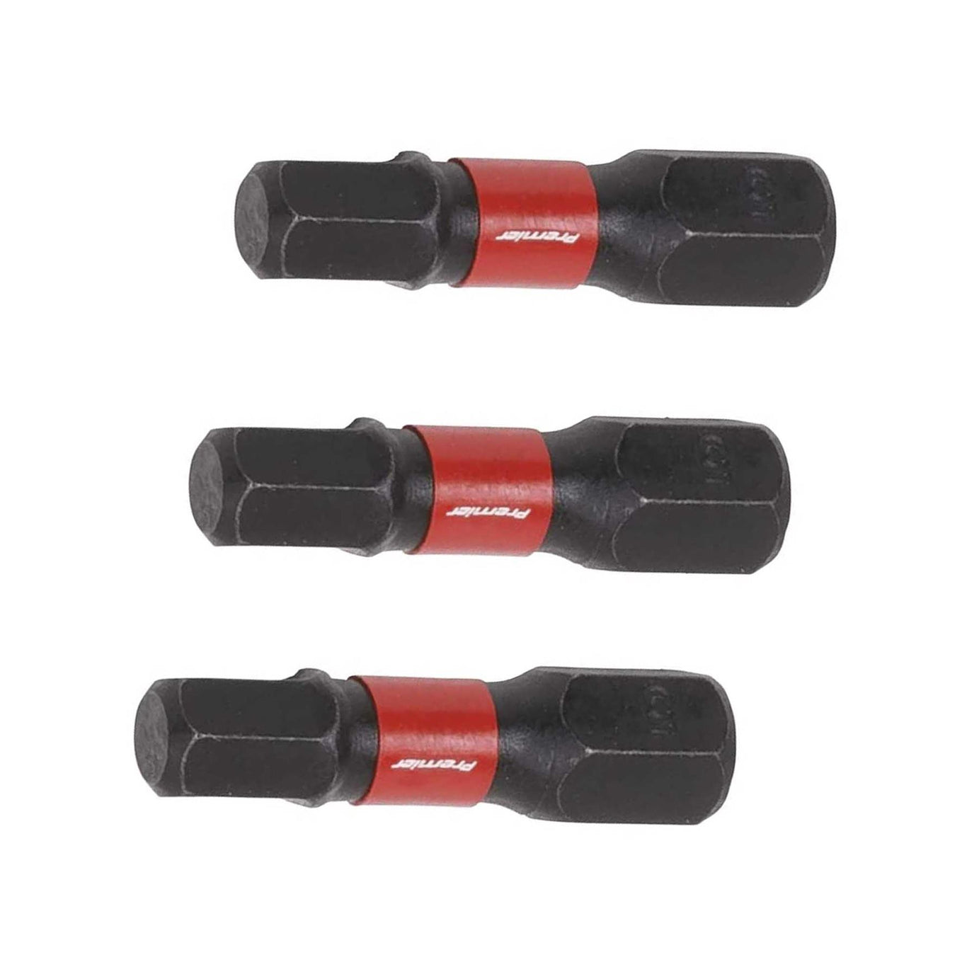 Hex 5mm Impact Power Tool Bits 25mm - 3pc