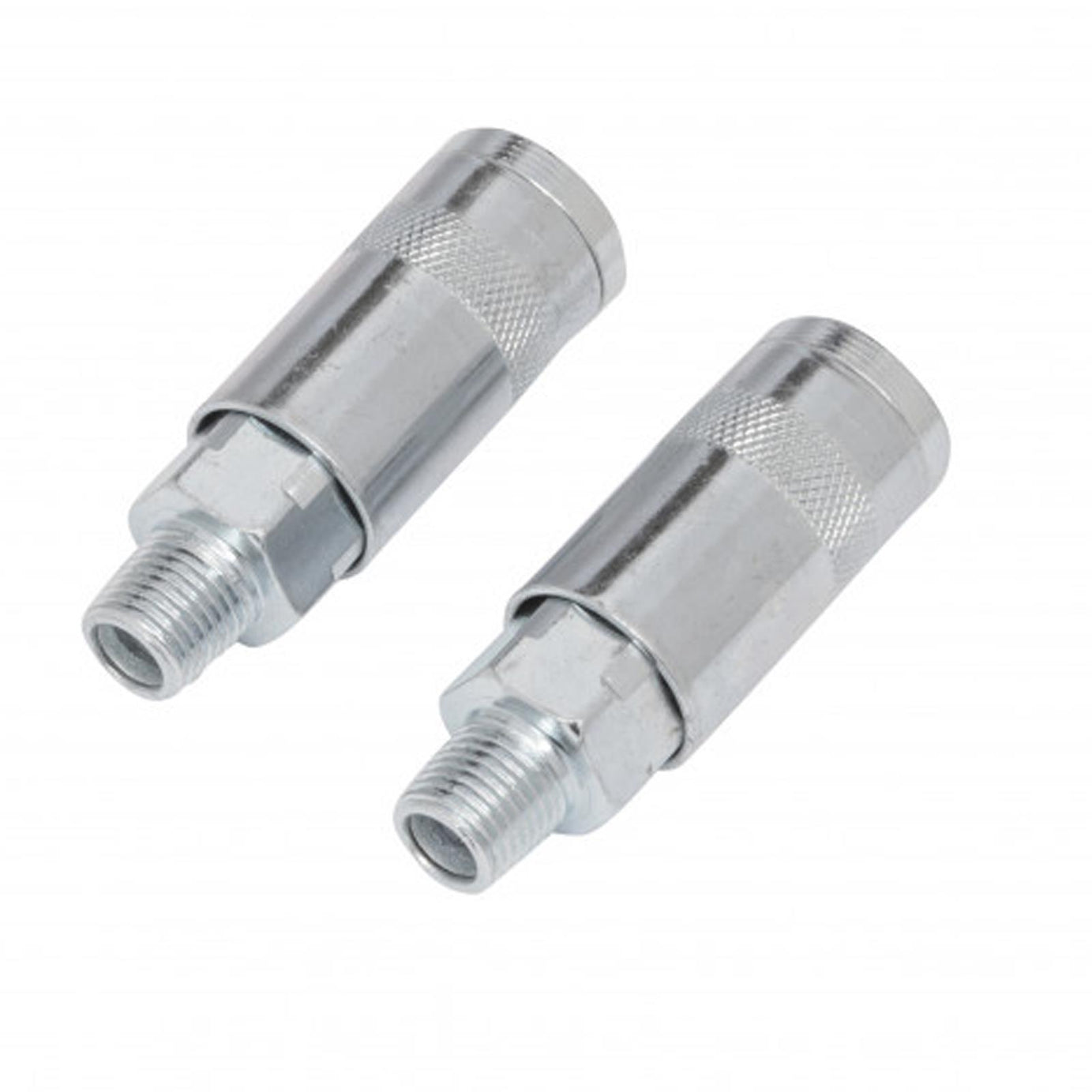 BlueSpot 2Pc Air Line Fittings Hose Compressor Coupler Connector 1/4" BSP Male