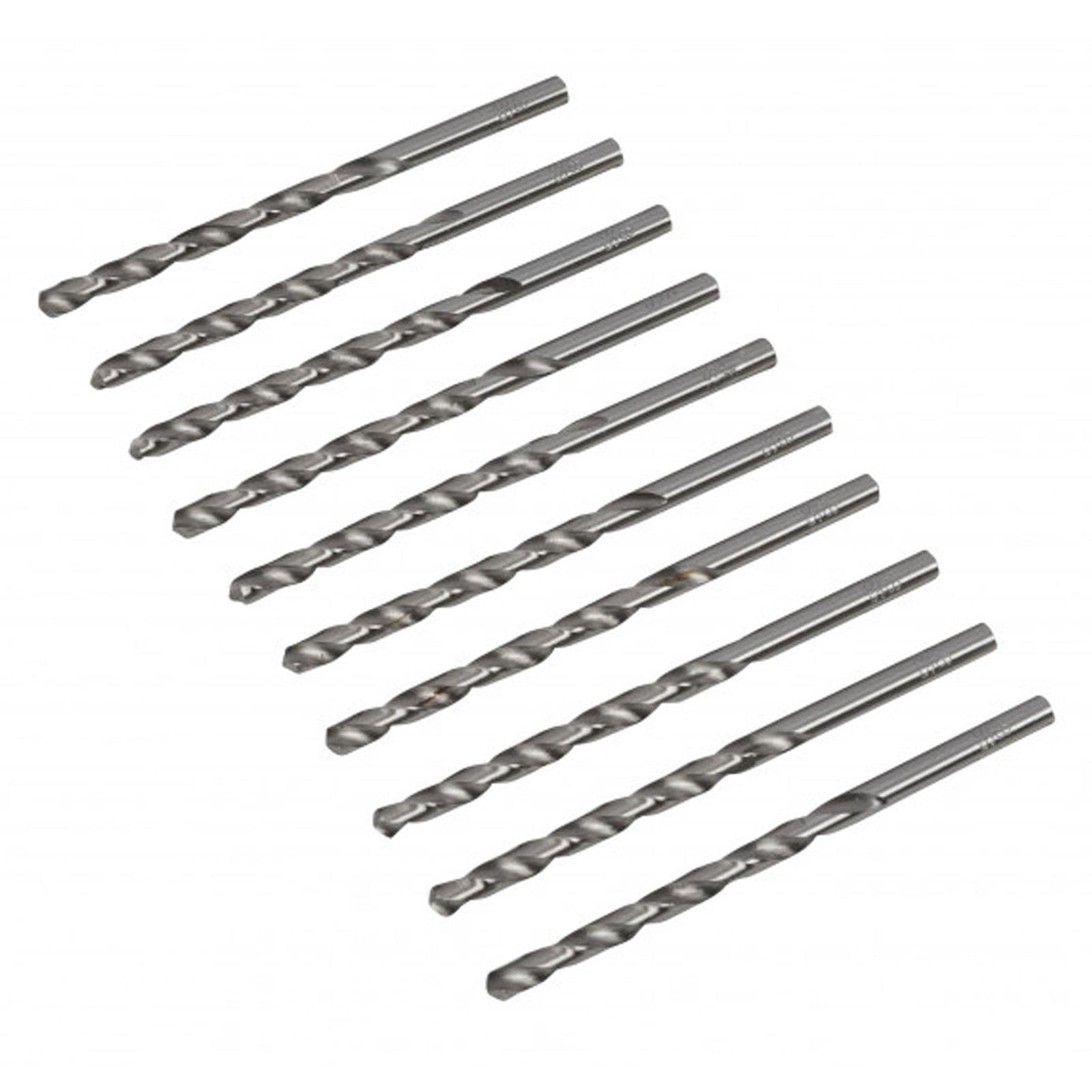 BlueSpot 10Pce High Quality 4.8mm HSS Drill Bit Set Metal Wood Plastic Drill Lifetime Guarantee