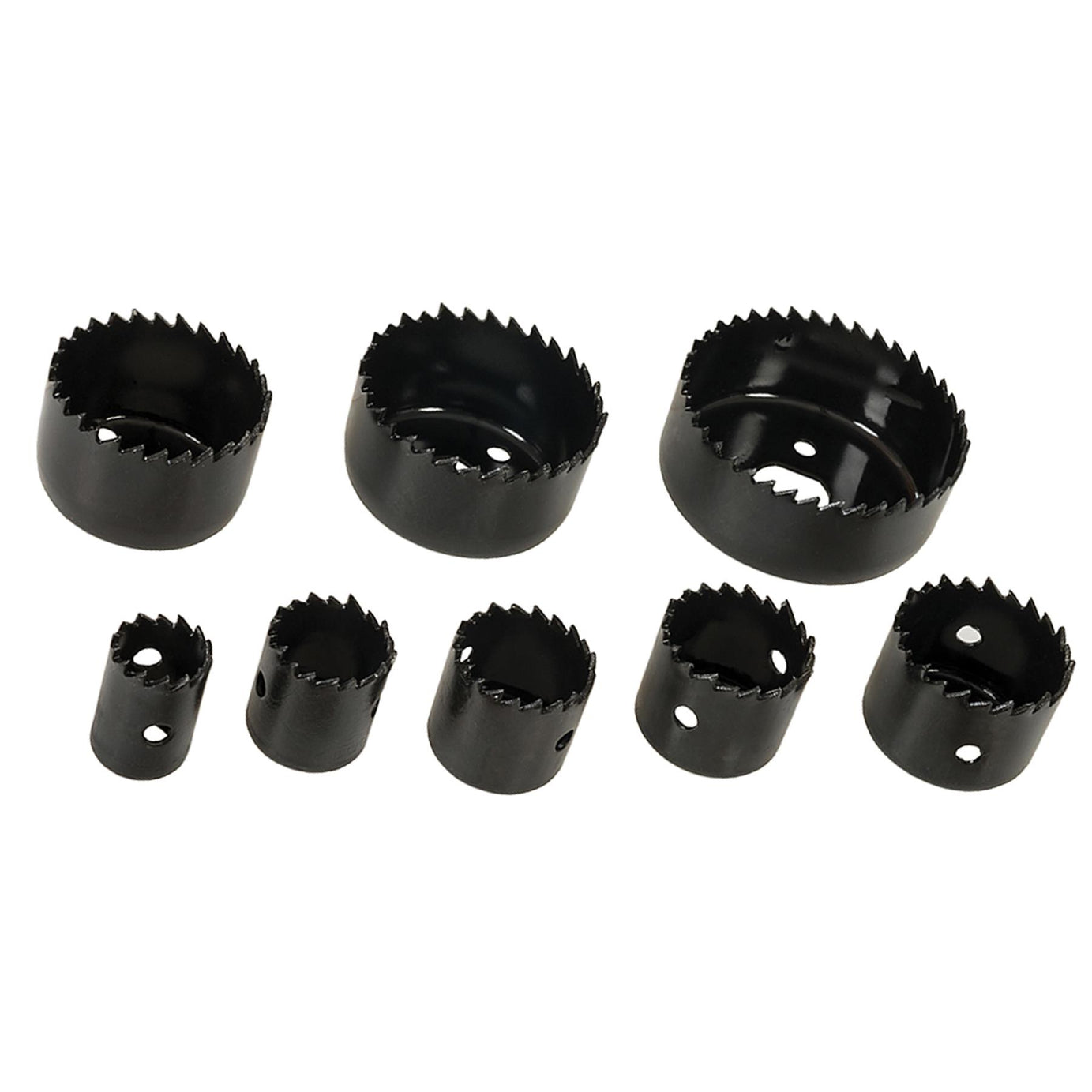Holesaw Set 11pce 19 - 64mm Holesaw High Carbon Steel Body w/ Heat-Treated Teeth