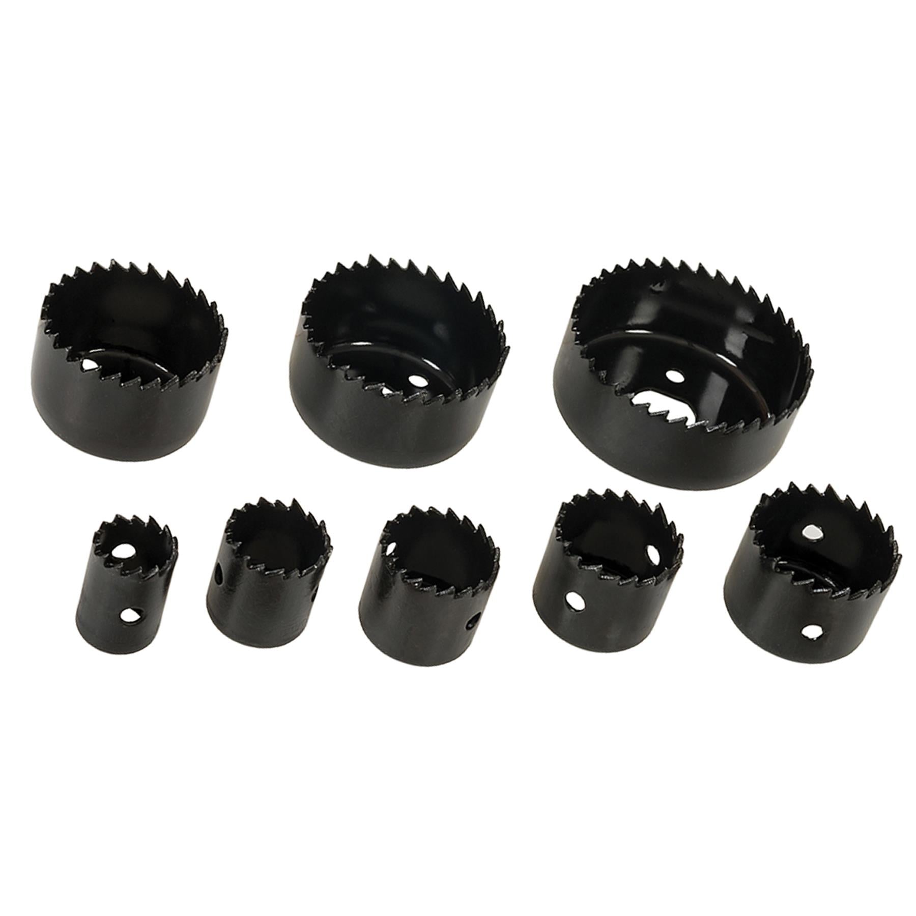 Holesaw Set 11pce 19 - 64mm Holesaw High Carbon Steel Body w/ Heat-Treated Teeth