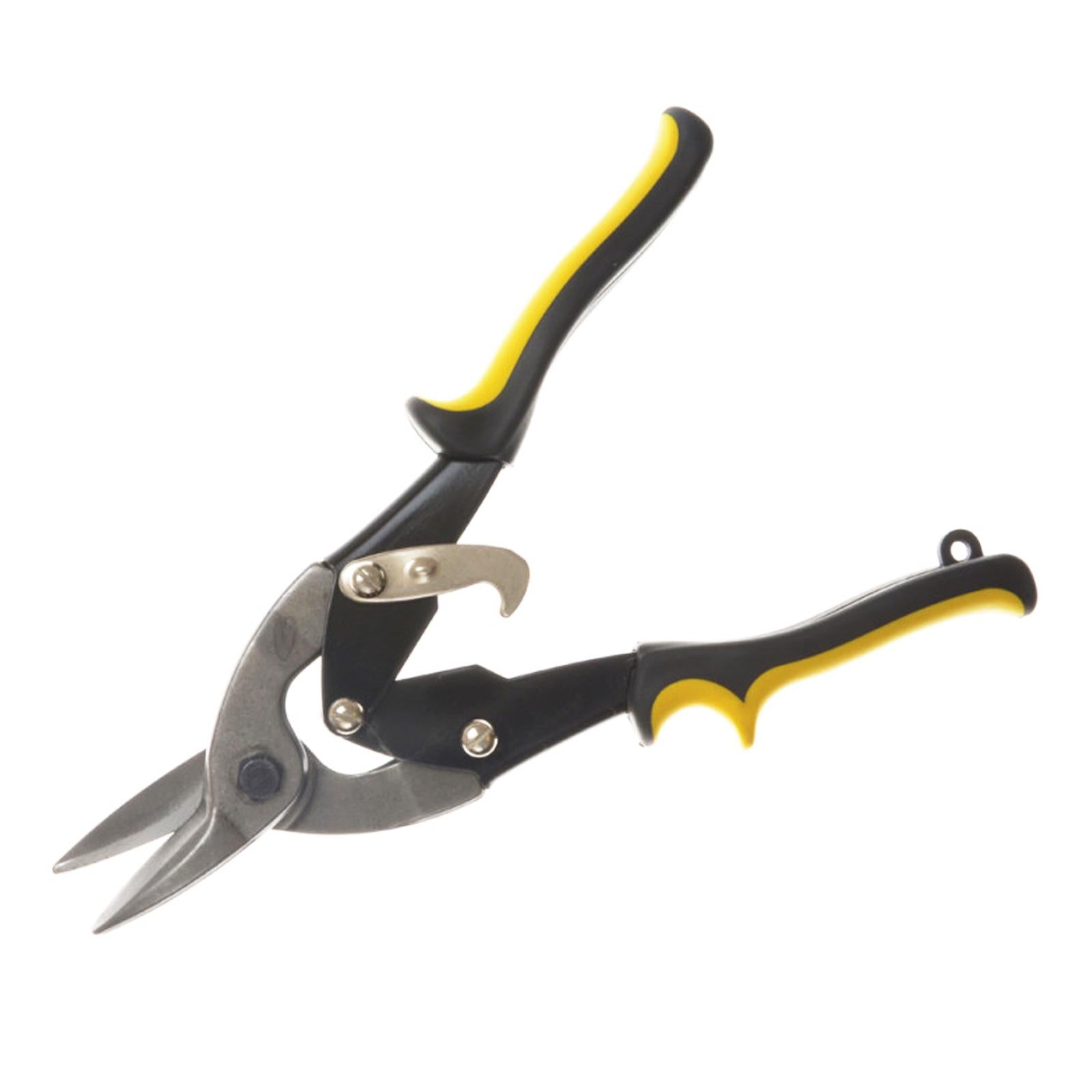 Heavy Duty 10" Straight Aviation Tin Snips Sheet Metal Cutting Shears 250mm