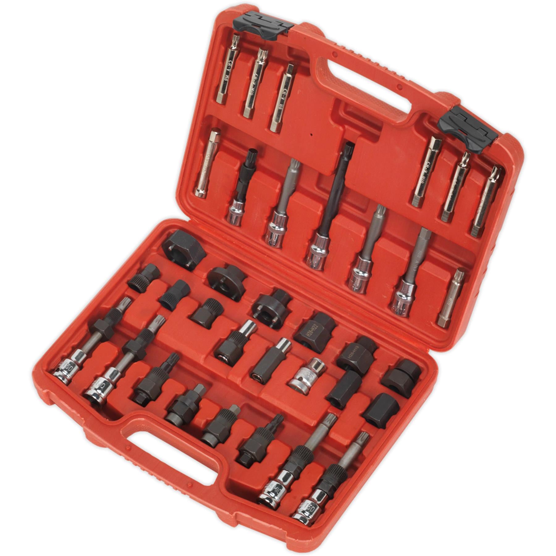 Sealey Alternator Freewheel Pulley Removal Set 35pc