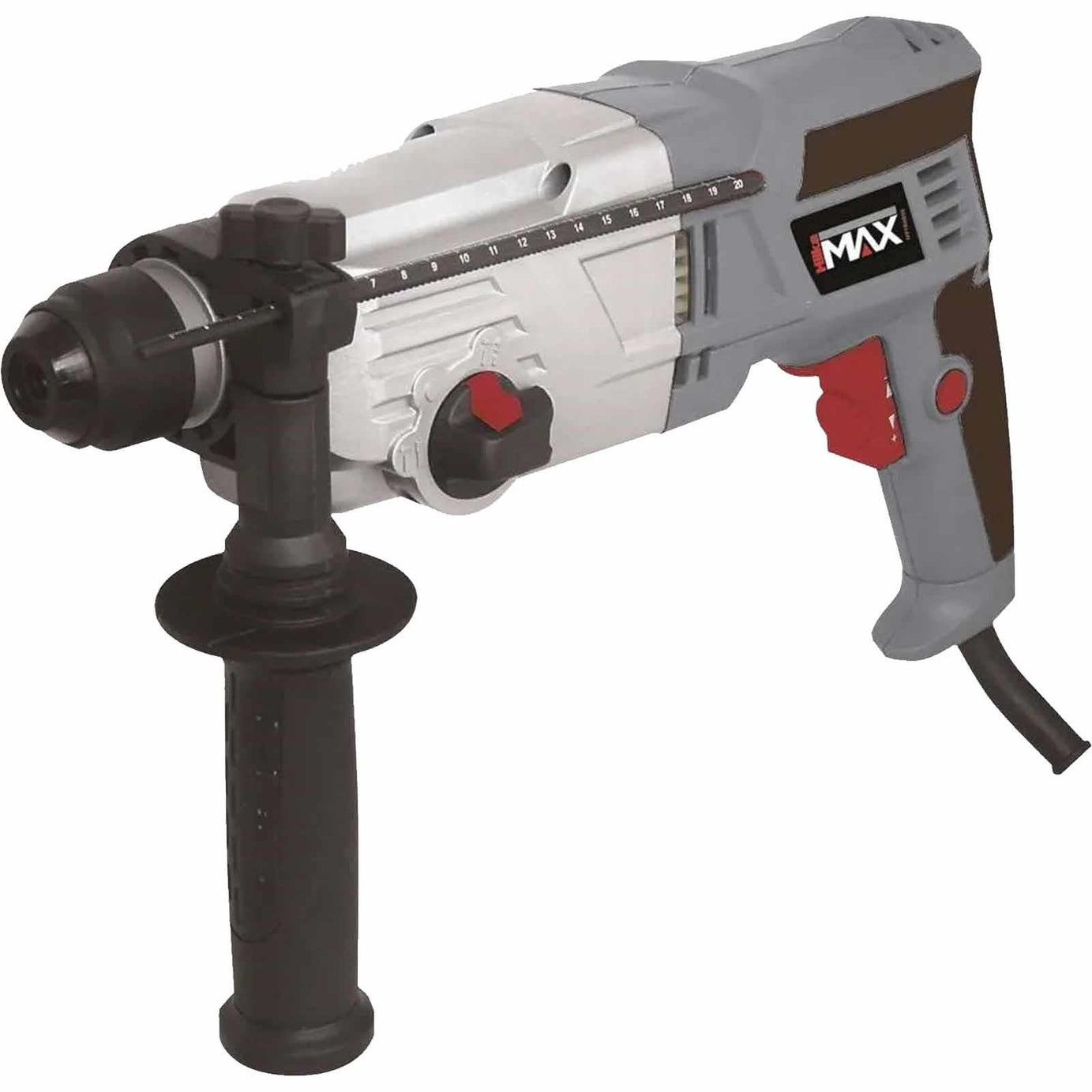 850W SDS Plus Rotary Hammer Drill 3 Function Mode 230V