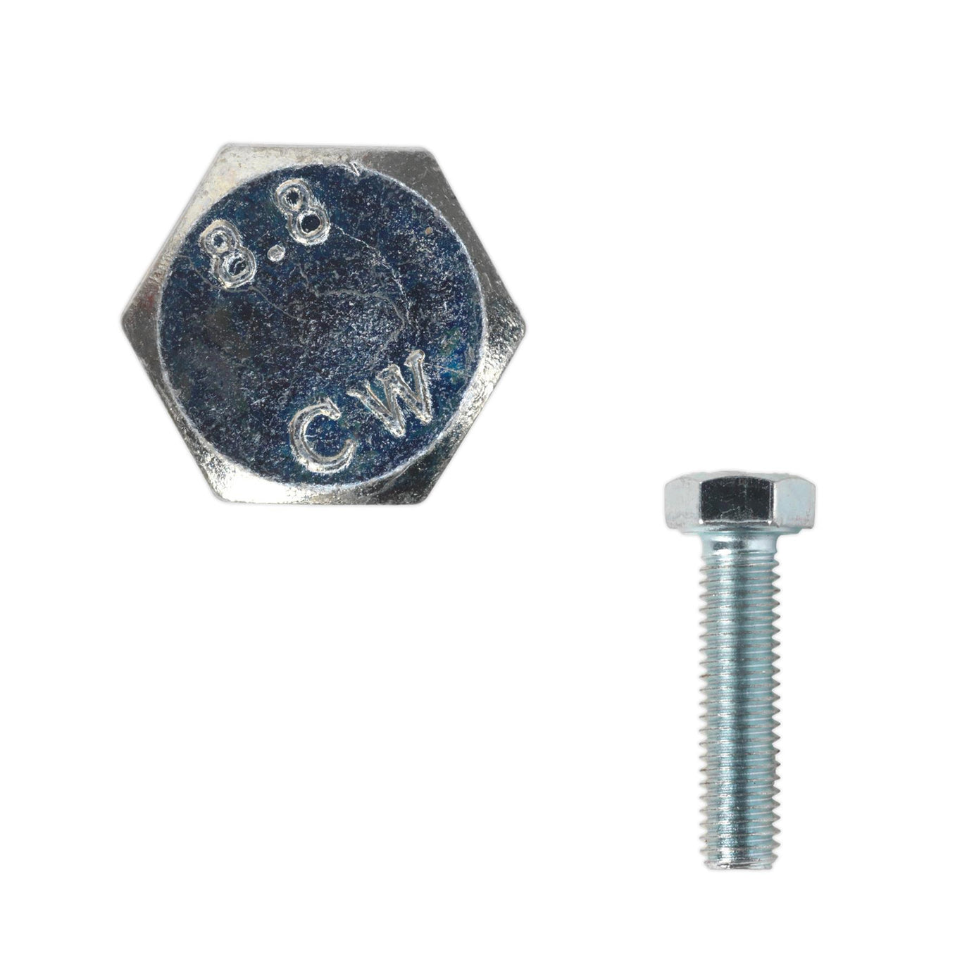 Sealey HT Setscrew M5 x 20mm 8.8 Zinc Pack of 50