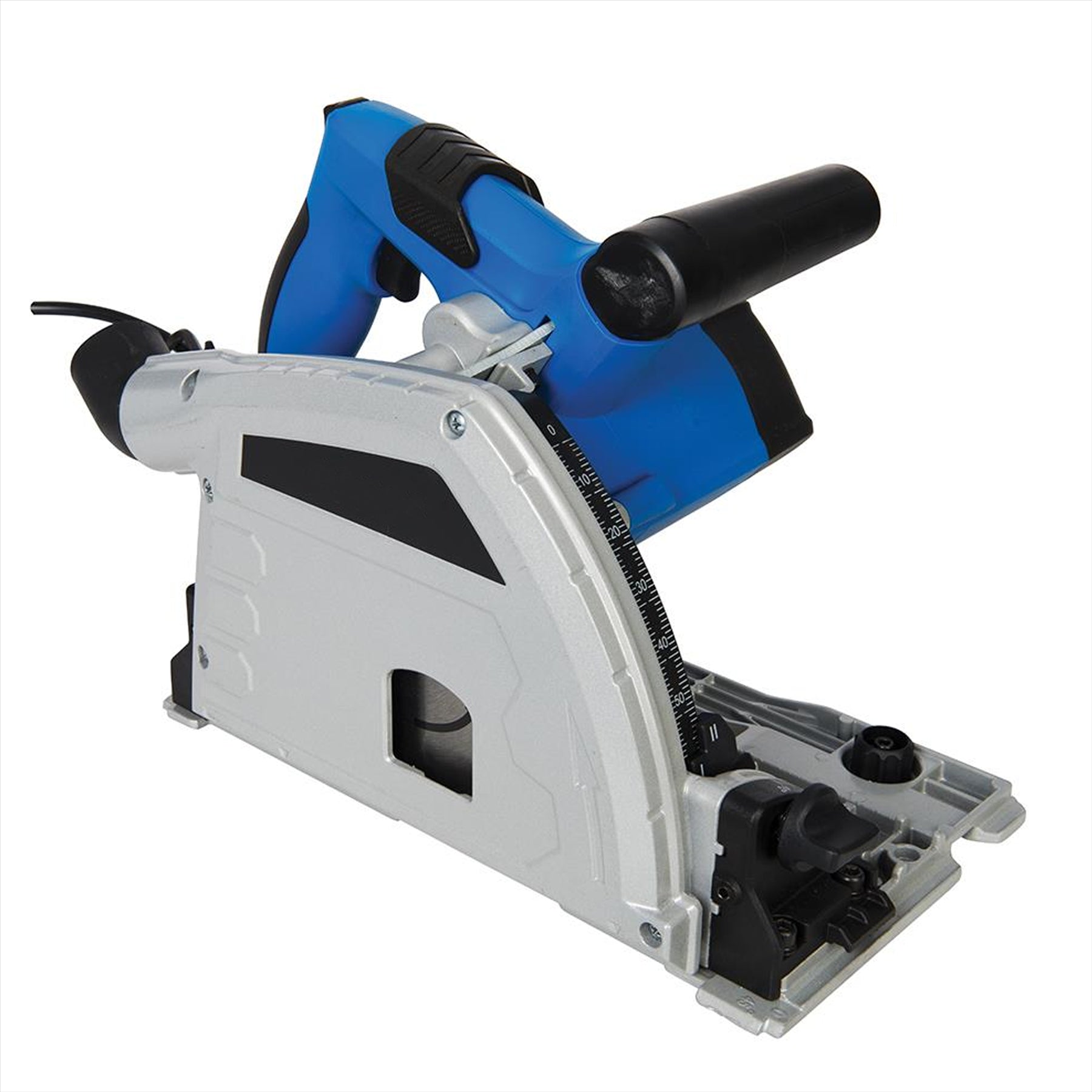 Plunge Tracksaw 1200W 165 X 20mm Blade 24T Soft Grip & Non-Slip Base 5200Rpm