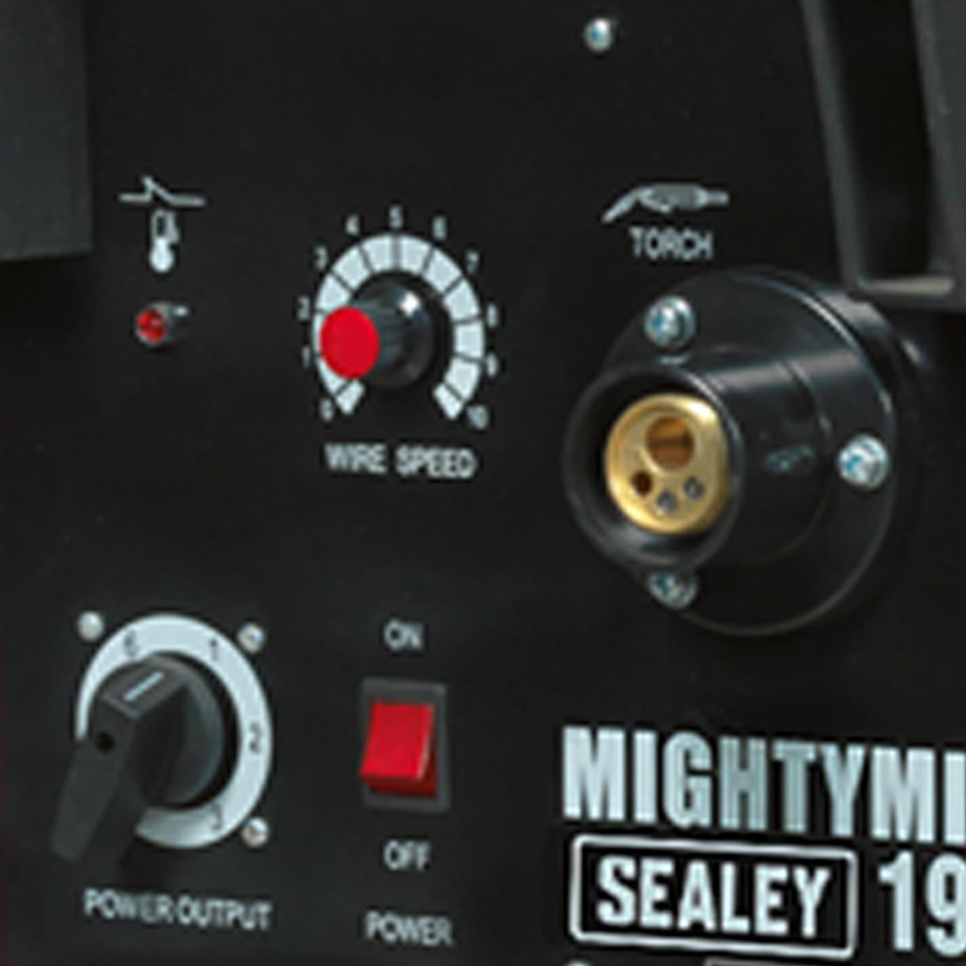 Sealey MIGHTYMIG190 Professional Gas/No-Gas MIG Welder 190A with Euro Torch