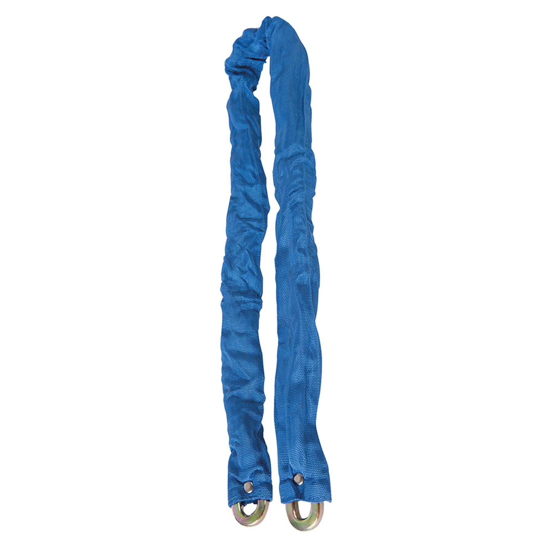Sleeved High Security Chain - 1200mm 10mm Thick Hardened Steel Links Heavy Duty