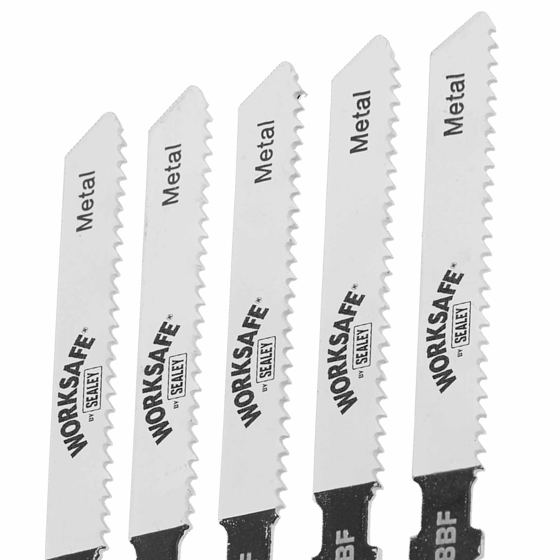 Sealey Jigsaw Blade Metal 55mm 12tpi - Pack of 5