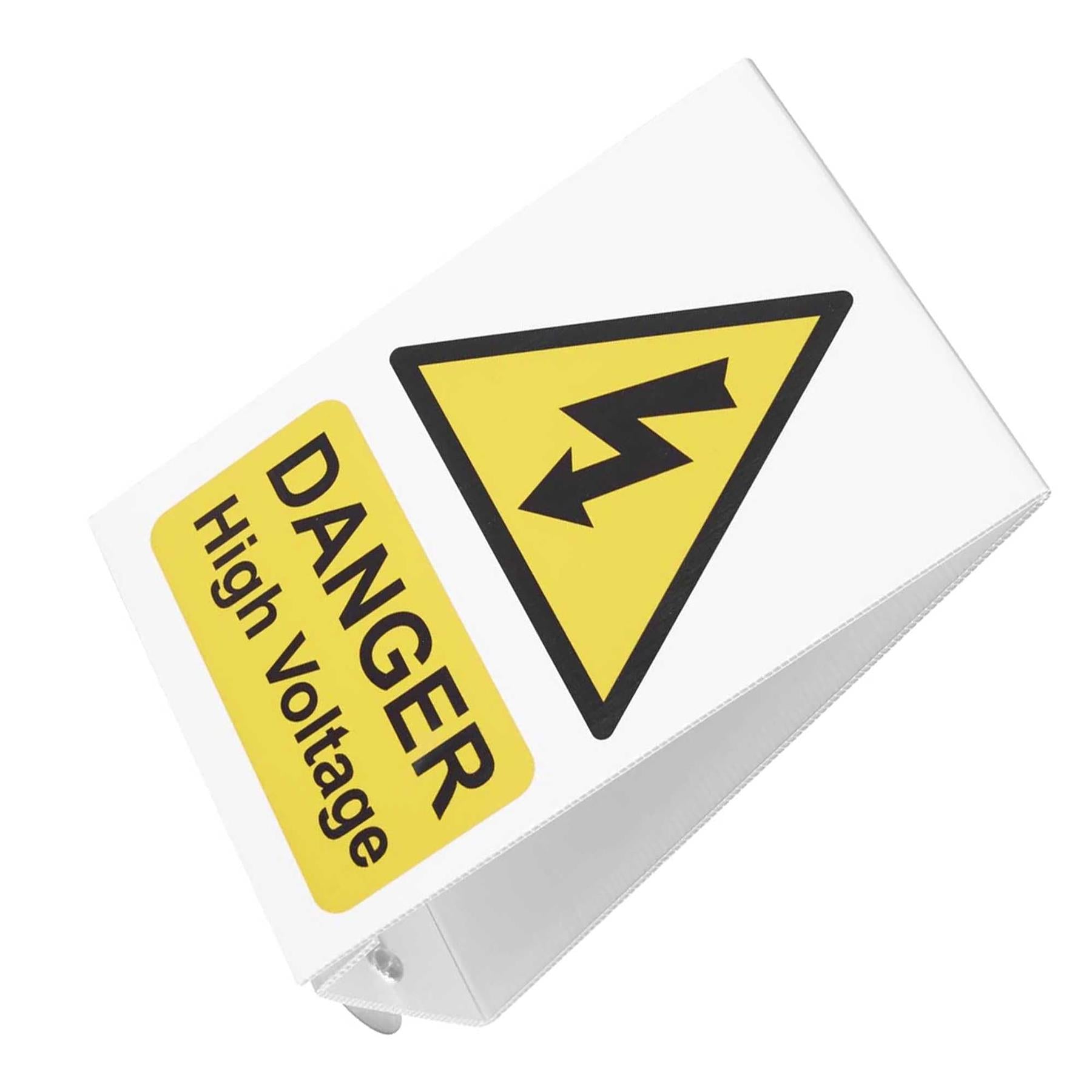 Sealey High Voltage Vehicle Warning Sign