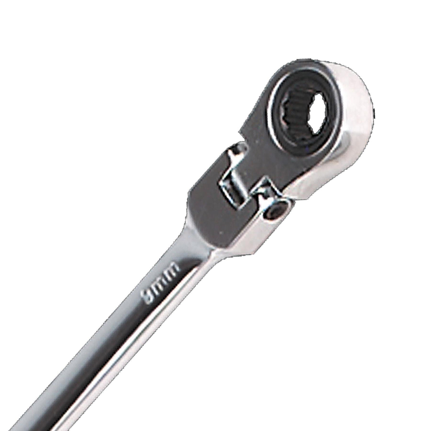 Sealey Flexi-Head Ratchet Combination Spanner 8mm