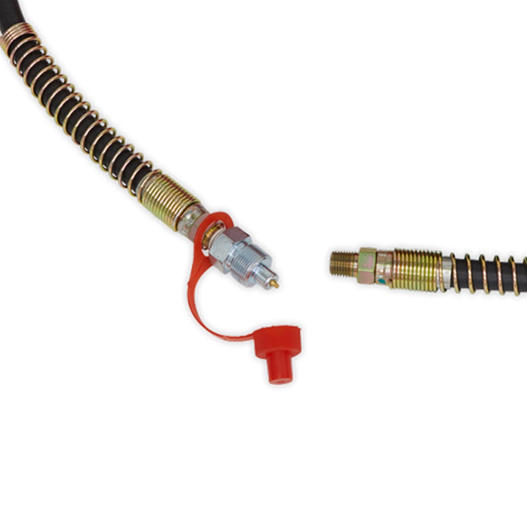 Sealey Push Ram With Pump Hose Assembly 10tonne Garage Mechanic Automotive