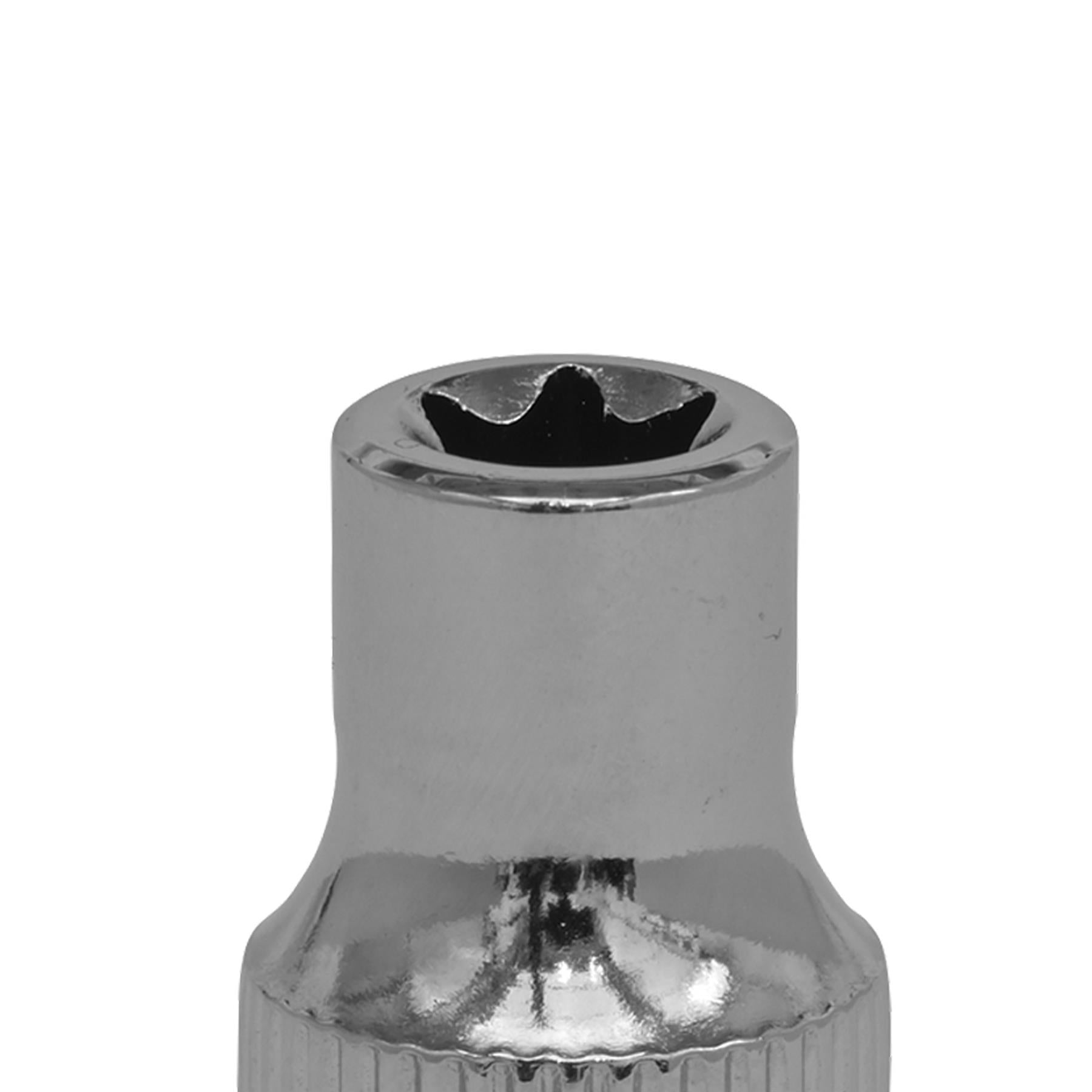 Sealey TRX-Star* Socket E6 1/4"Sq Drive Chrome Vanadium Steel