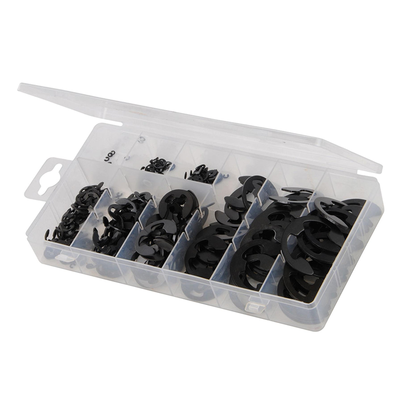 300Pce E Clips Metric Pack Diy Chemically Blackened Steel External Retaining
