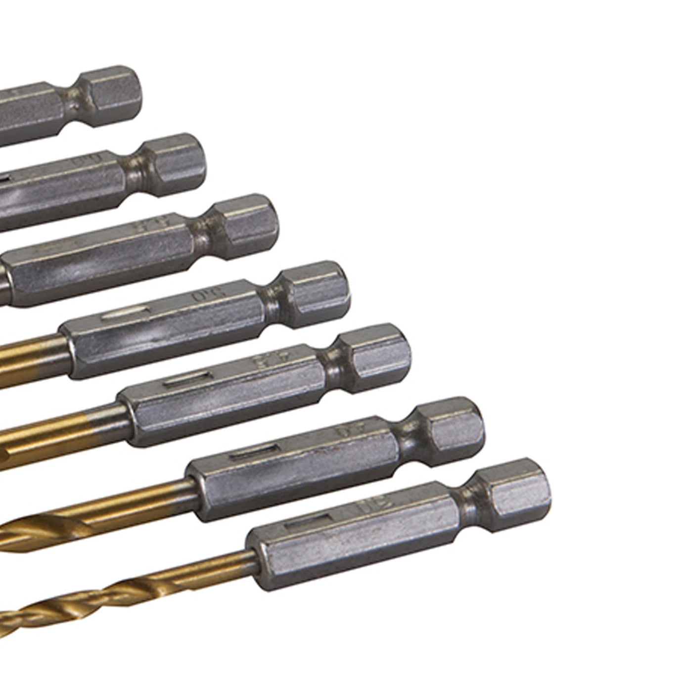 7 Piece Hex Shank Drill Bit Set 3mm - 6.5mm Fits All Standard Bit Holders