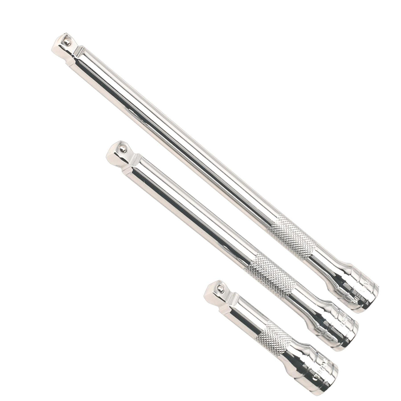 Sealey Wobble/Rigid Extension Bar Set 3pc 3/8"Sq Drive