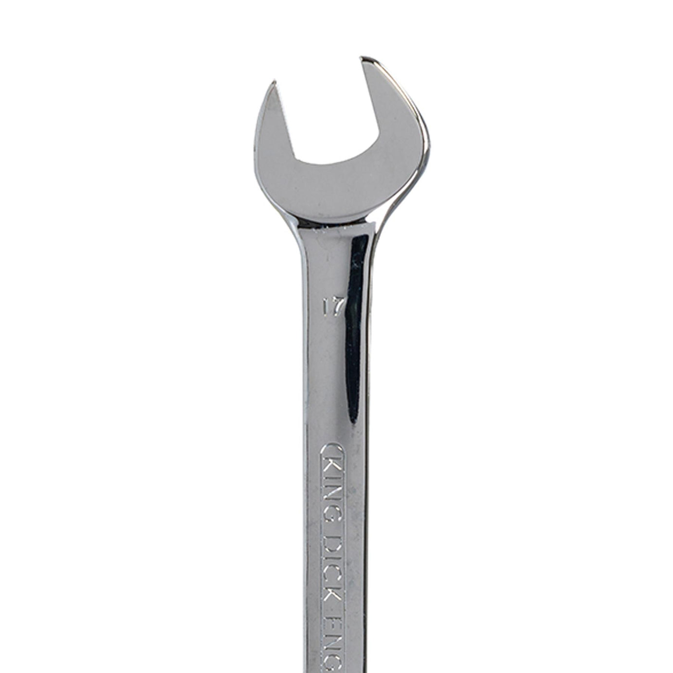 King Dick metric 17 MM polished chrome combination spanner wrenches spanners