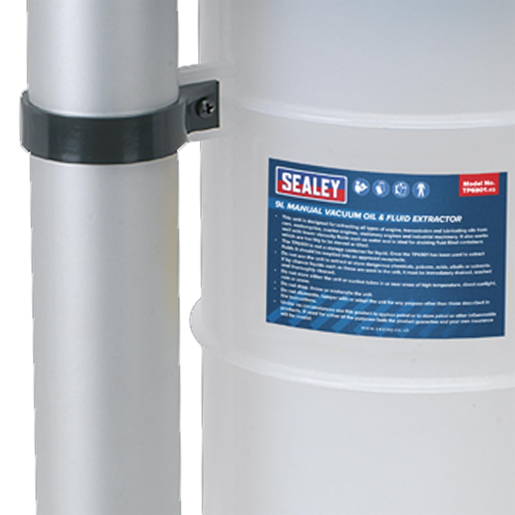 Sealey Vacuum Oil & Fluid Extractor Manual 9L