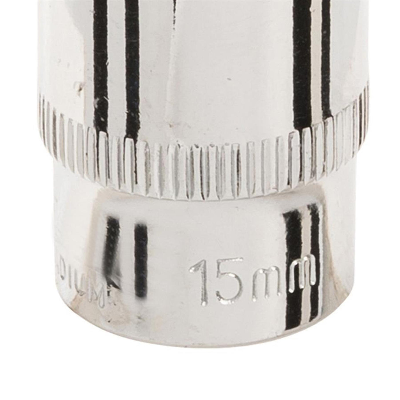 Socket 3/8" Drive Metric Hex Square 15mm Individual Hex Polished Crv Tool