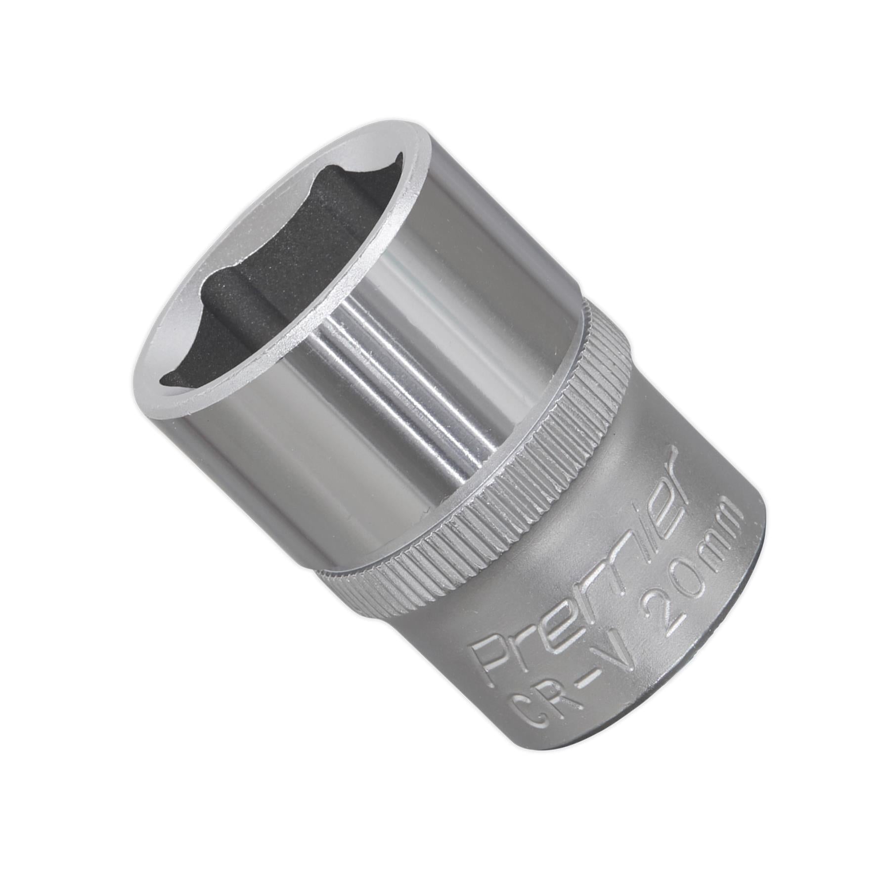 Sealey WallDrive Socket 20mm 1/2"Sq Drive