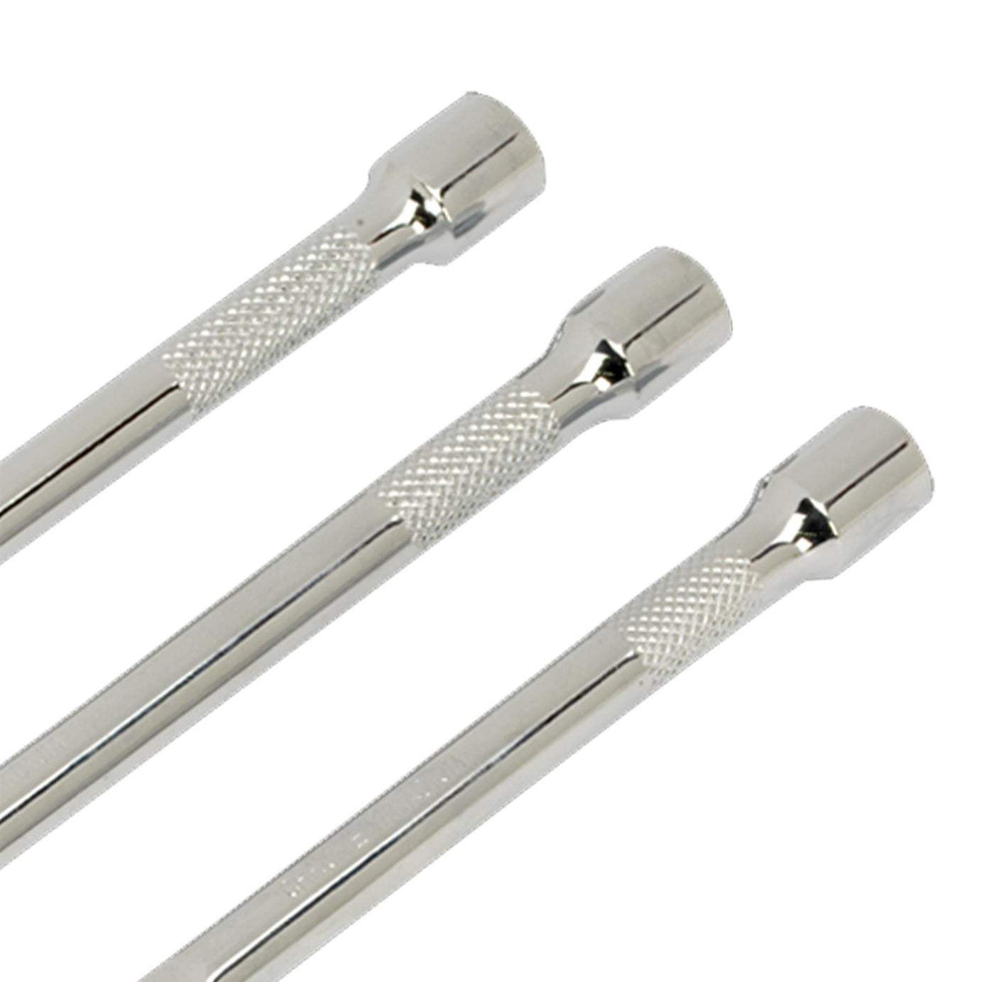 Sealey Extension Bar Set 3pc 1/4"Sq Drive Chrome Vanadium steel