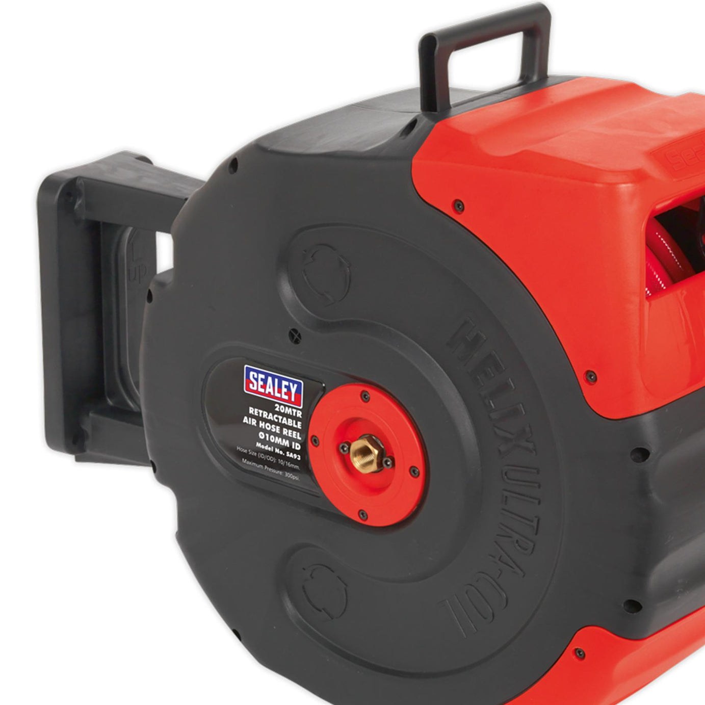 Sealey Retractable Air Hose Reel 20m 10mm ID  Garage Workshop DIY