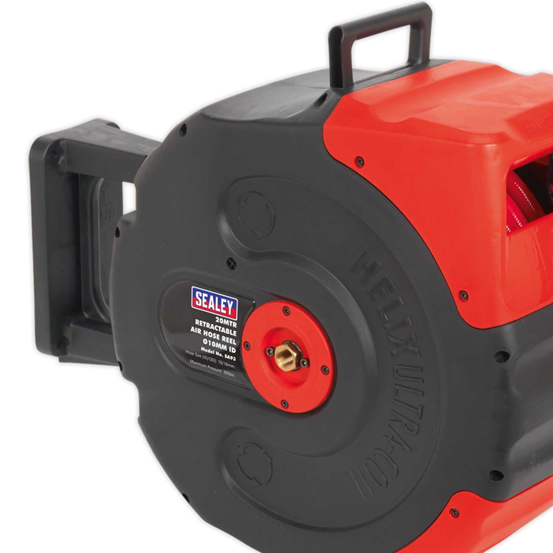 Sealey Retractable Air Hose Reel 20m 10mm ID  Garage Workshop DIY