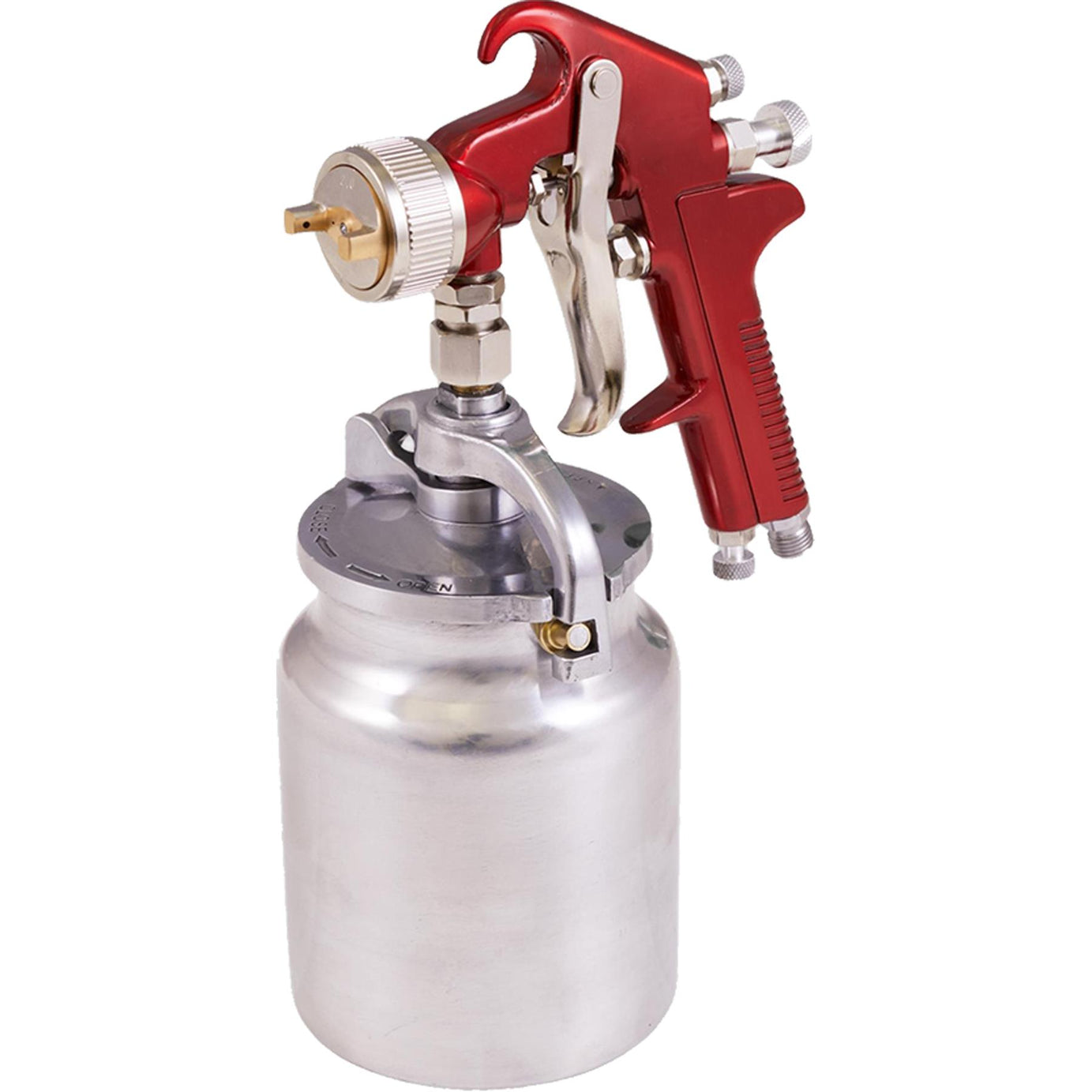 Sealey Suction Feed Spray Gun 2mm Set-Up