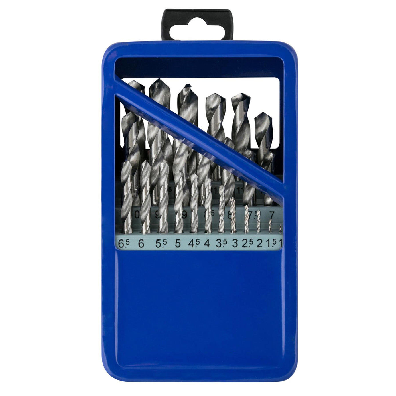 BlueSpot Metal HSS Metric 25pc Drill Bits Set 1mm to 13mm for Steel Metal Wood