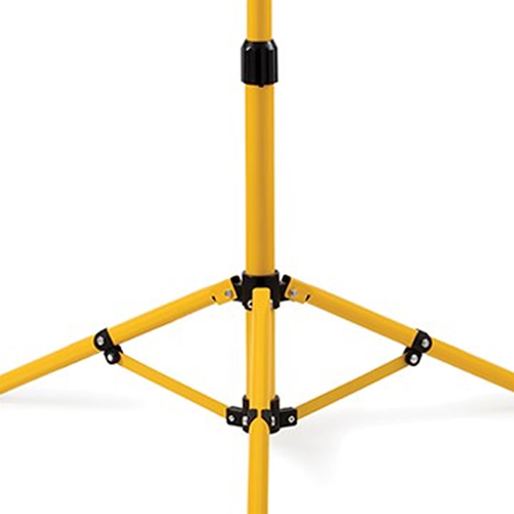 Defender DF4000 LED Flood Light 110V Tripod Stand Camp Work Site Single