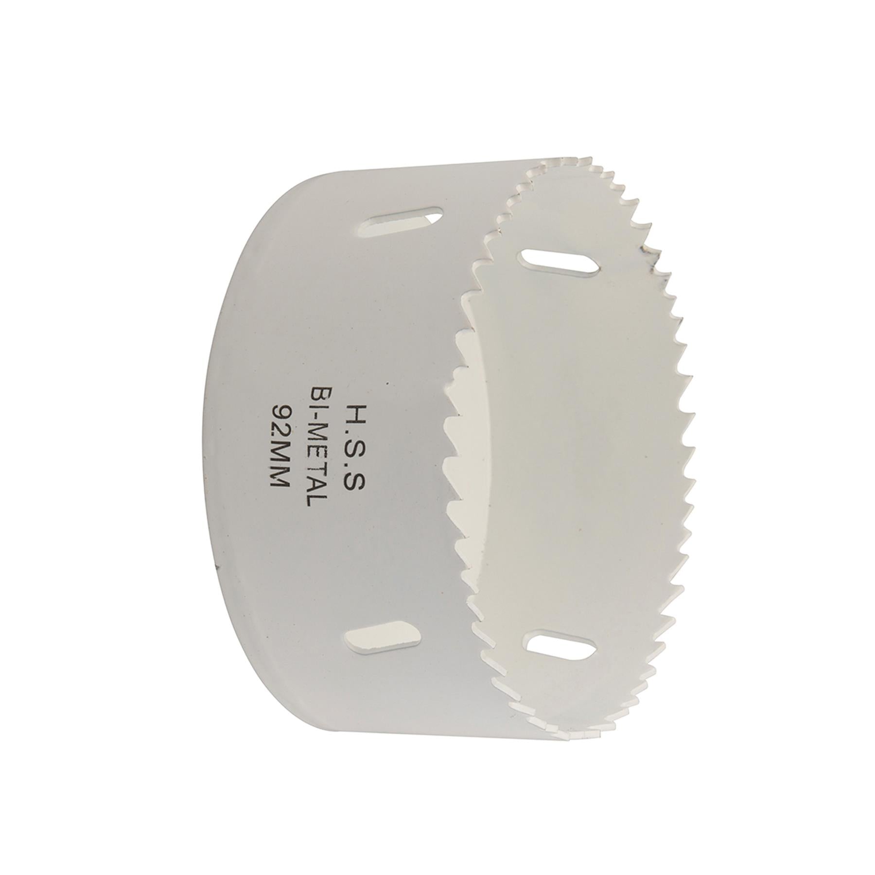 Heavy Duty Bi-Metal Holesaw 92mm Variable Pitch Steel Wood Metal Pvc Fast Clean