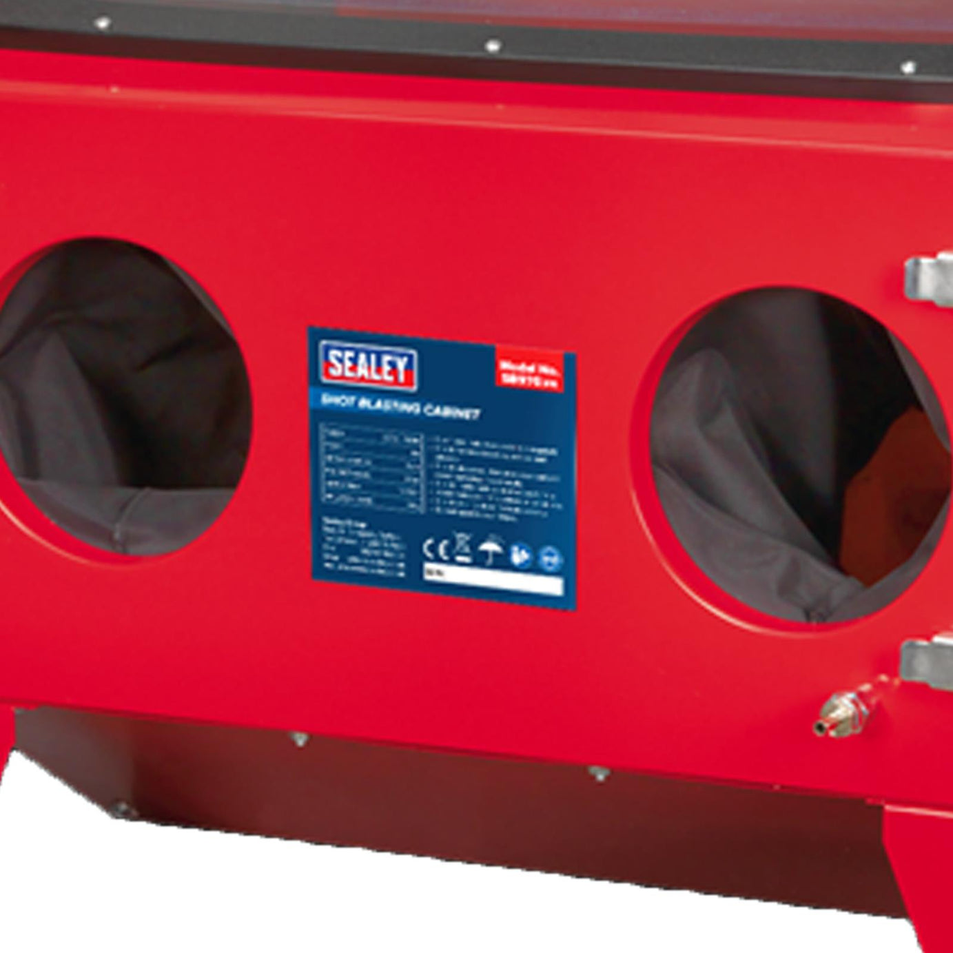 Sealey SB970 Shot Blasting Cabinet Double Access 695 x 580 x 625mm