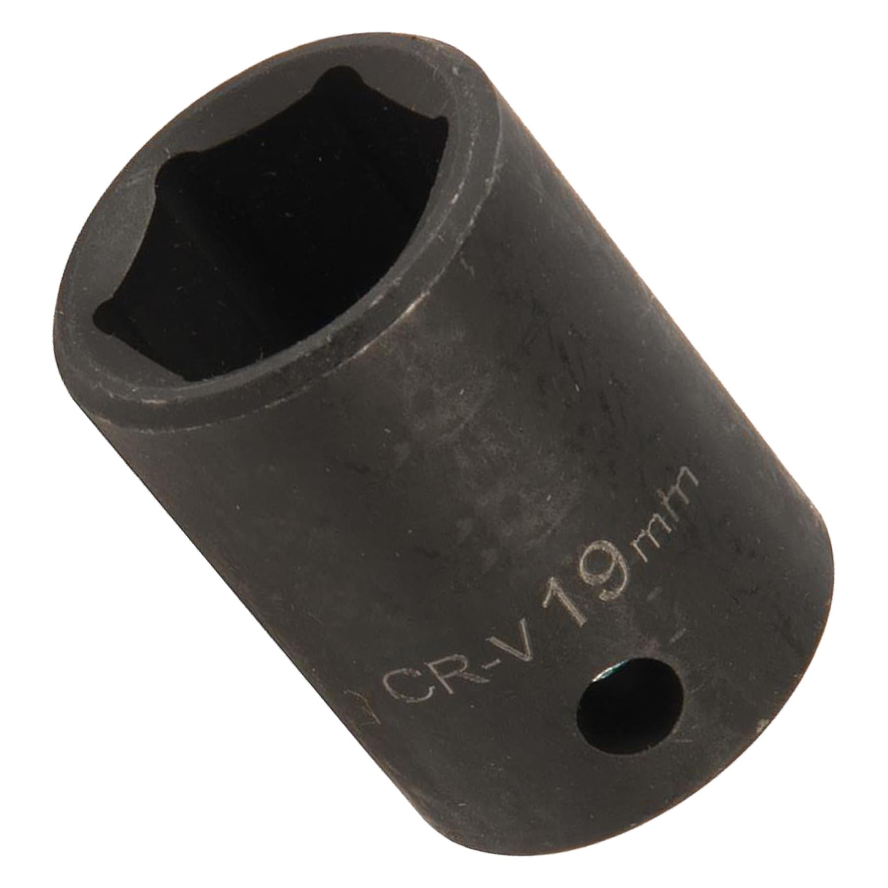 Impact Socket 1/2" Drive 6pt Metric 6 Point Hex Corrosion Resistant Sockets 19mm