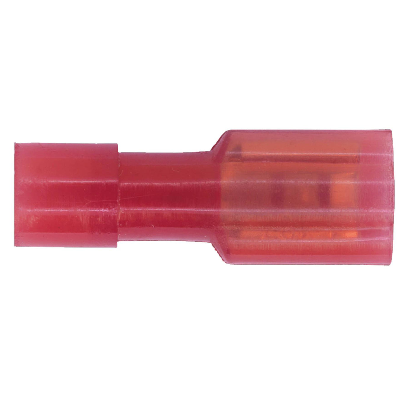 Sealey Fully Insulated Terminal 4.7mm Female Red Pack of 100