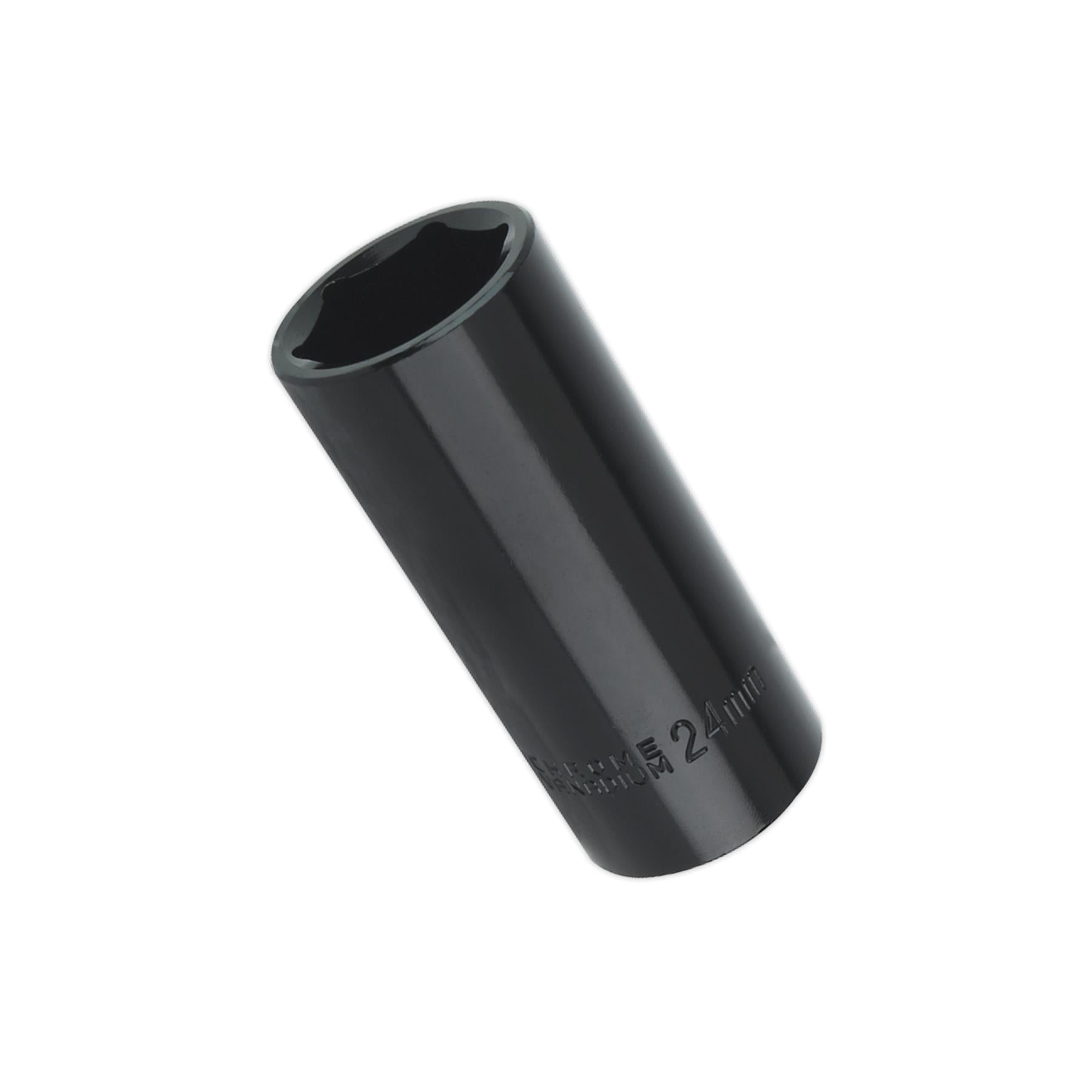 Sealey Impact Socket 24mm Deep 1/2"Sq Drive