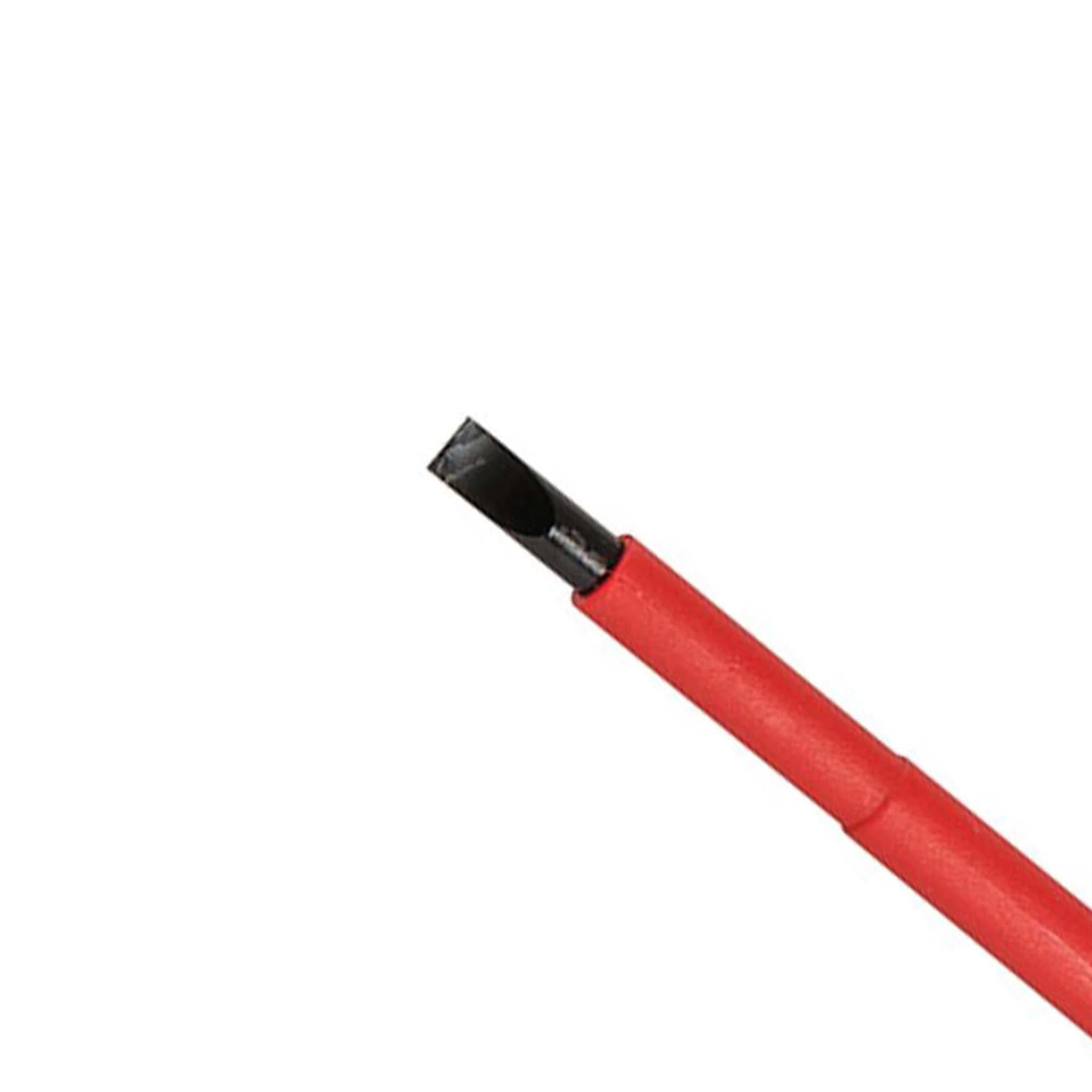 VDE Soft-Grip Electricians Screwdriver Slotted Ergonomic Handles 1.0 x5.5 x125mm