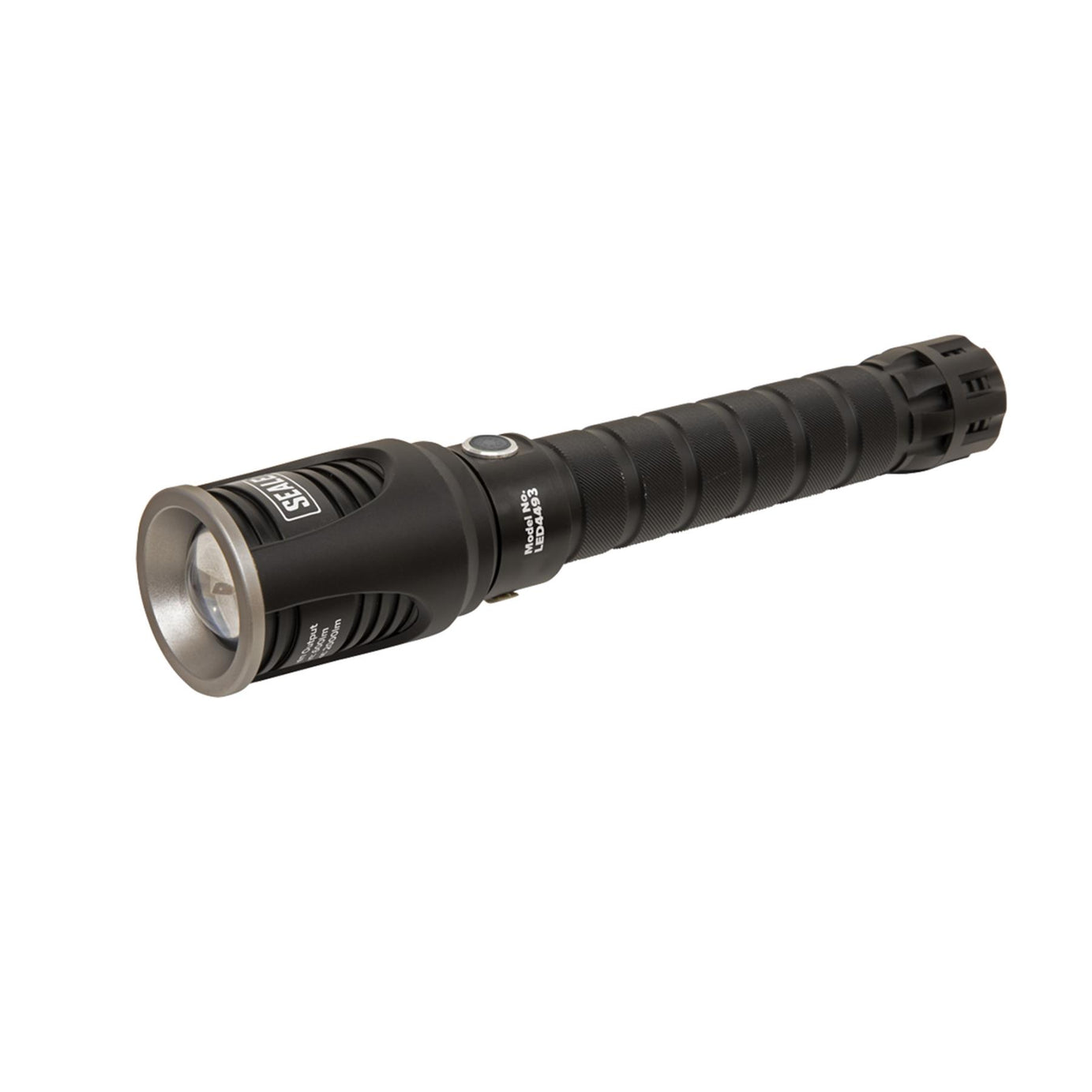 Aluminium Torch 20W SMD LED Adjustable Focus Rechargeable with USB Port