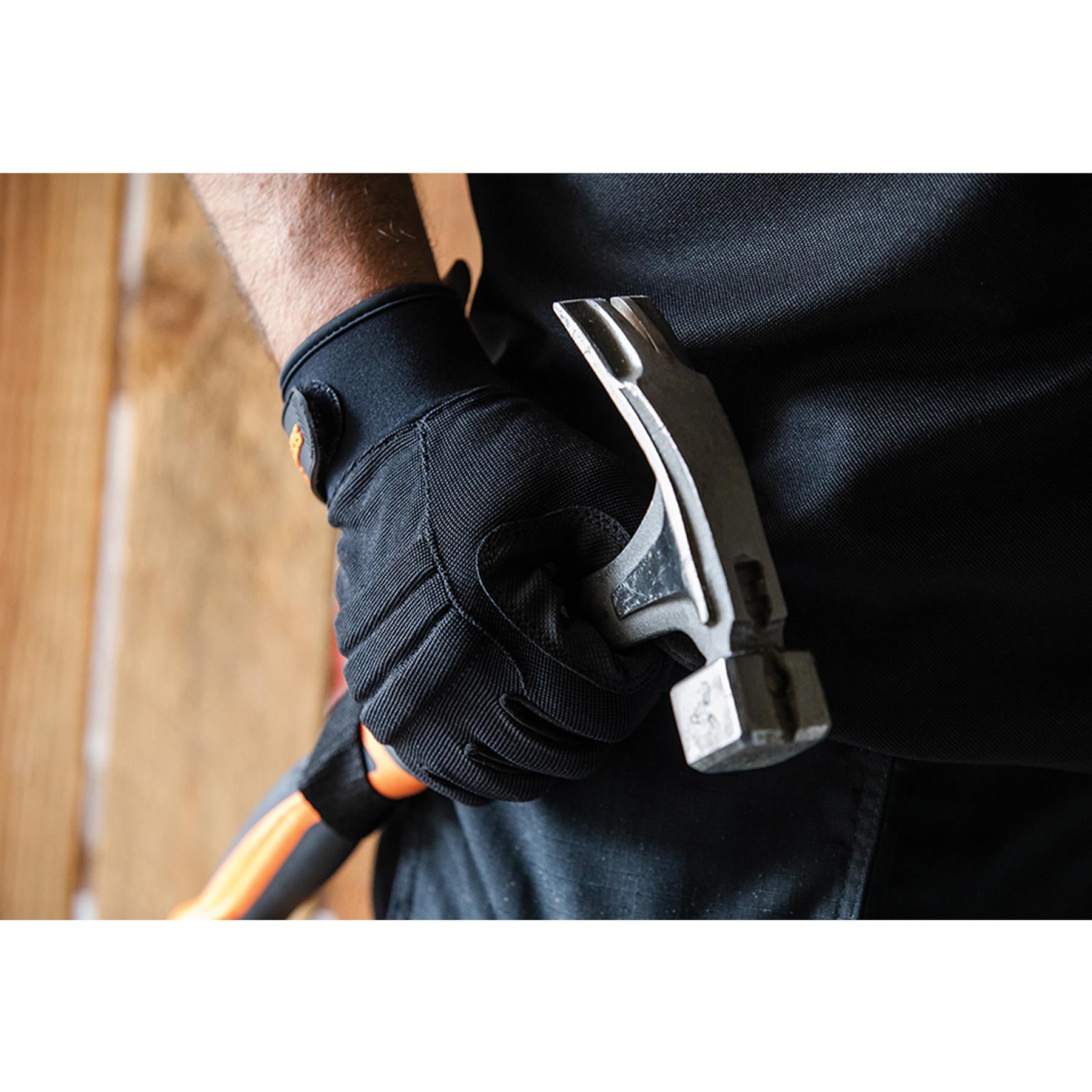 Men's Scruffs Trade Work Safety Gloves Padded Reflective Work Gloves