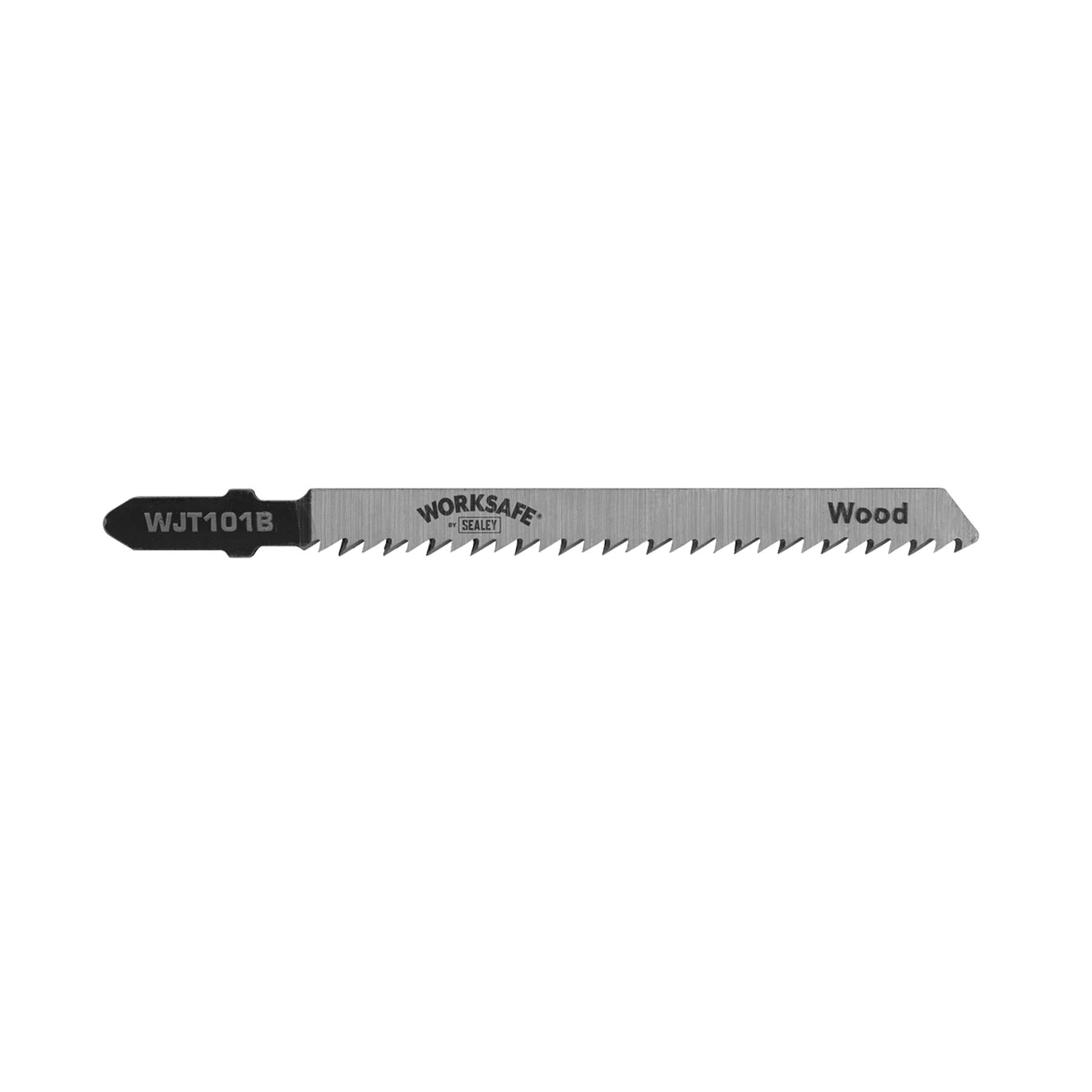 Sealey Jigsaw Blade Wood & Plastics 75mm 10tpi - Pack of 5