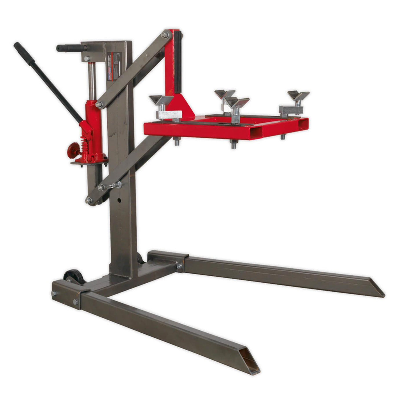 Sealey Single Post Hydraulic Motorcycle Lift 450kg Capacity