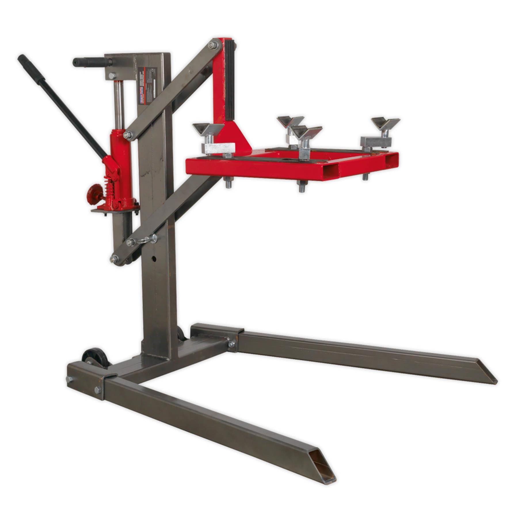 Sealey Single Post Hydraulic Motorcycle Lift 450kg Capacity