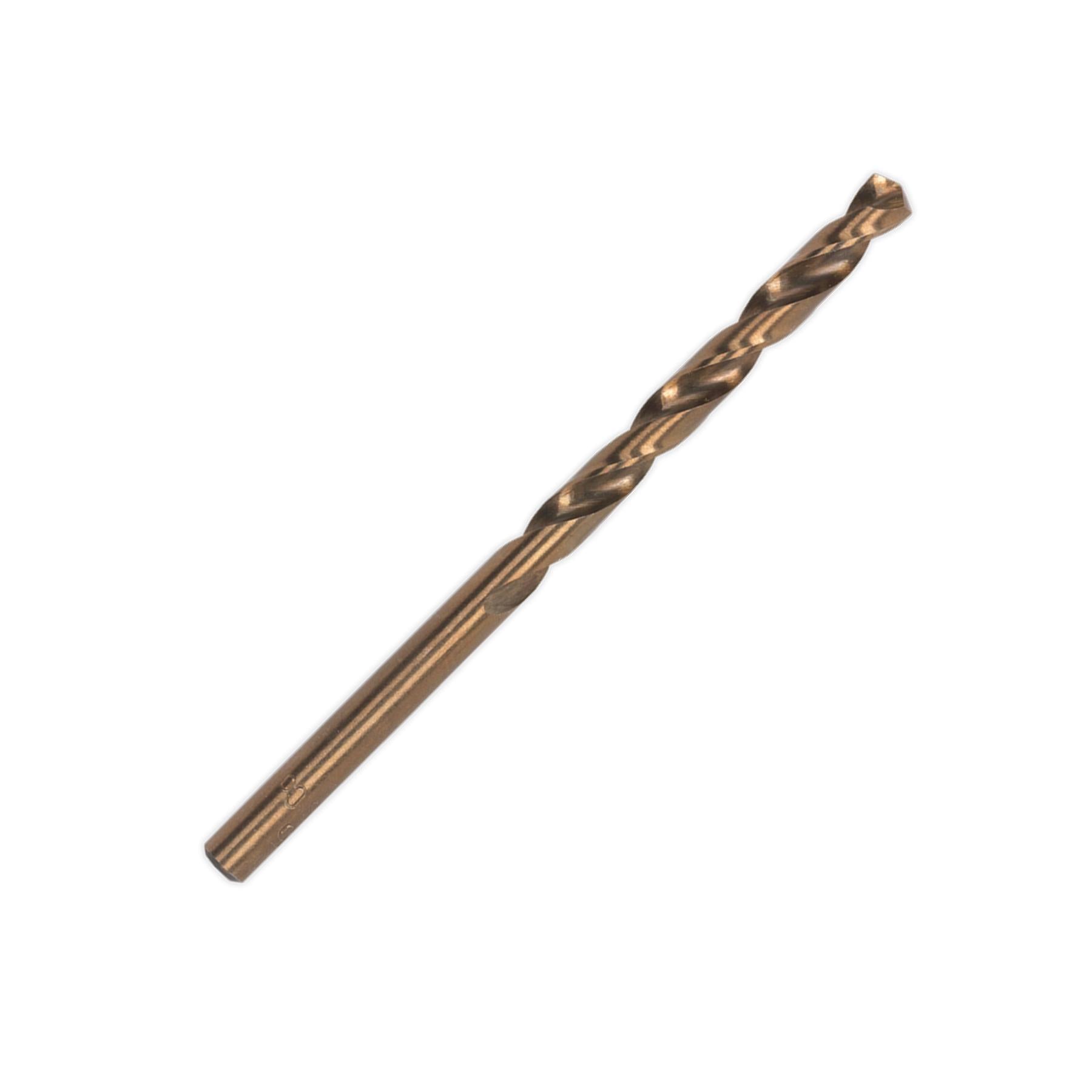 Sealey HSS Cobalt Fully Ground Drill Bit Ø4.5mm Pack of 10