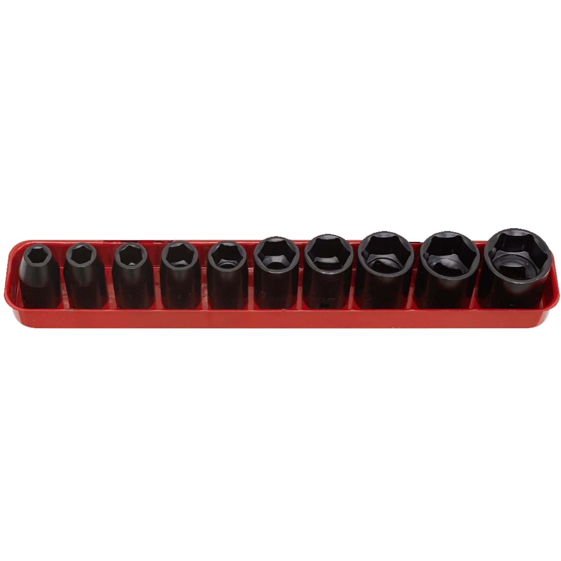 Sealey Impact Socket Set 10pc 1/2"Sq Drive Metric