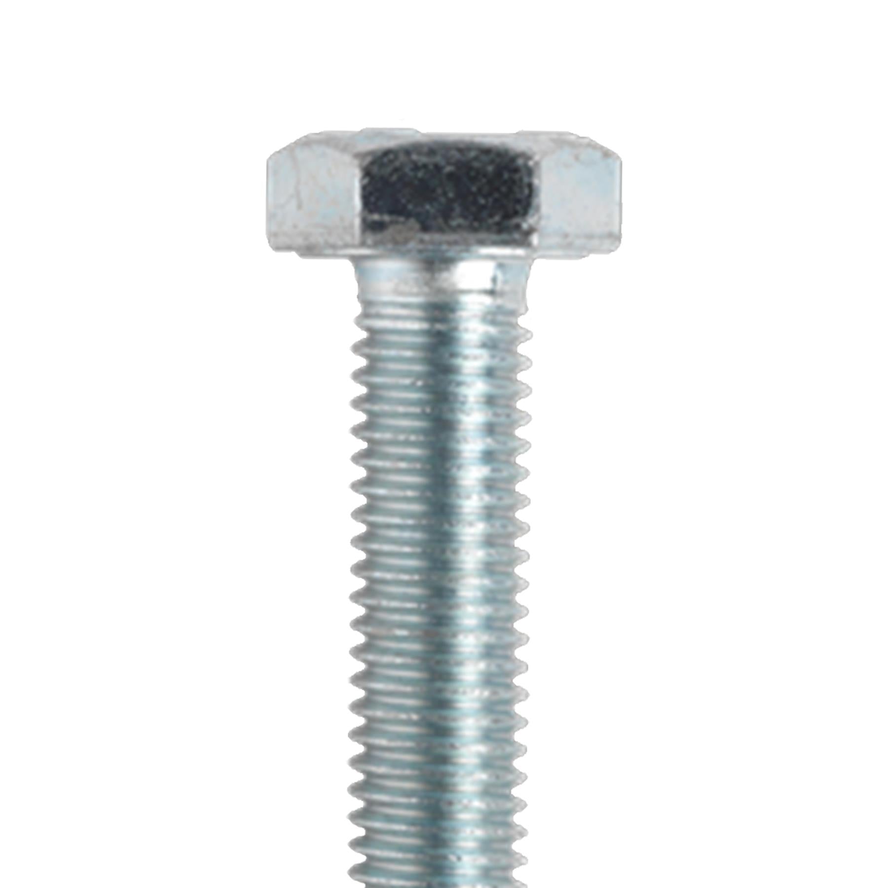 Sealey HT Setscrew M10 x 80mm 8.8 Zinc Pack of 25