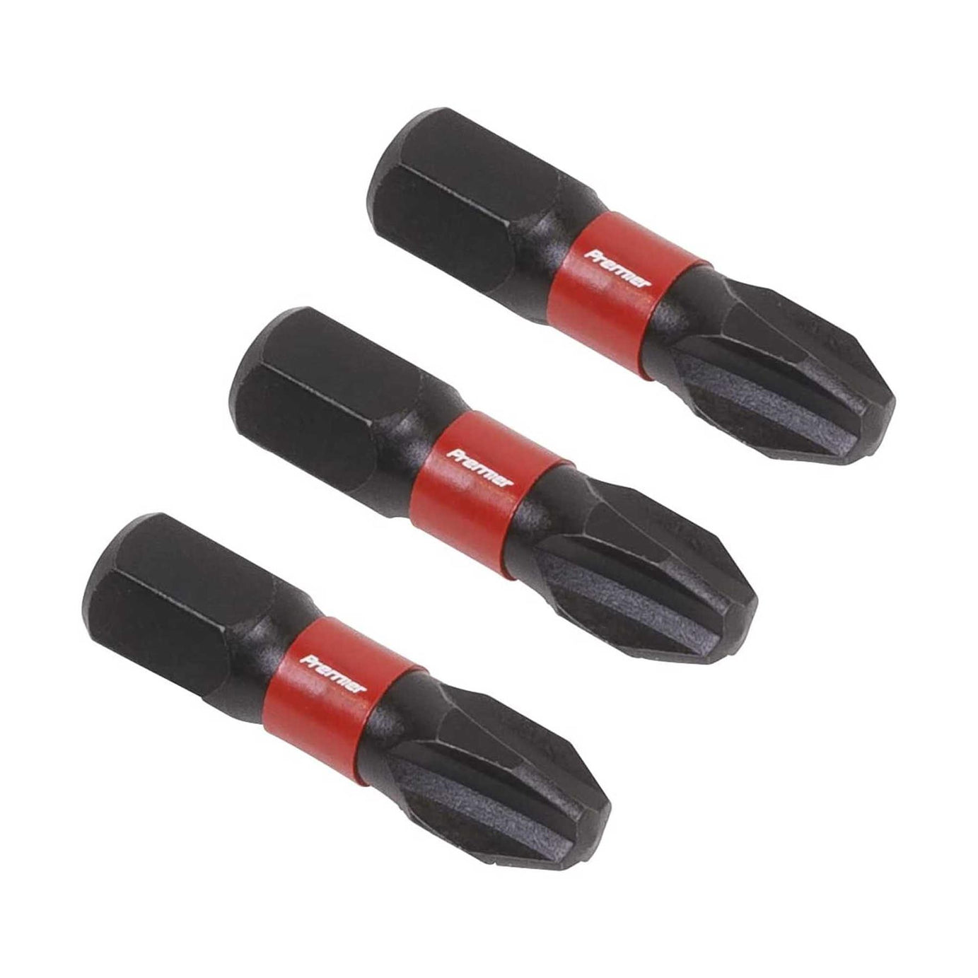 Phillips #3 Impact Power Tool Bits 25mm - 3pc